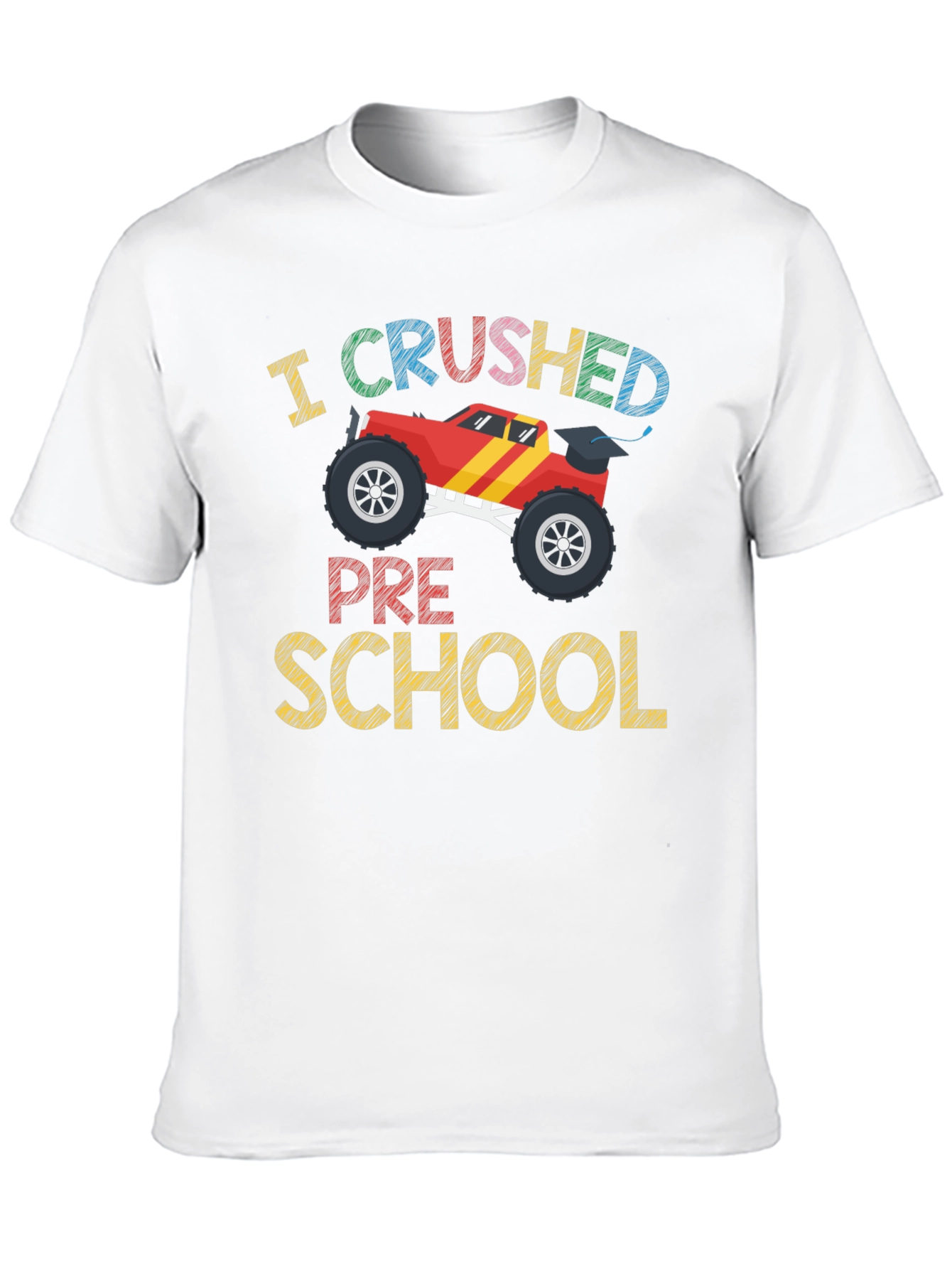 I Crushed Preschool Monster Truck Tee