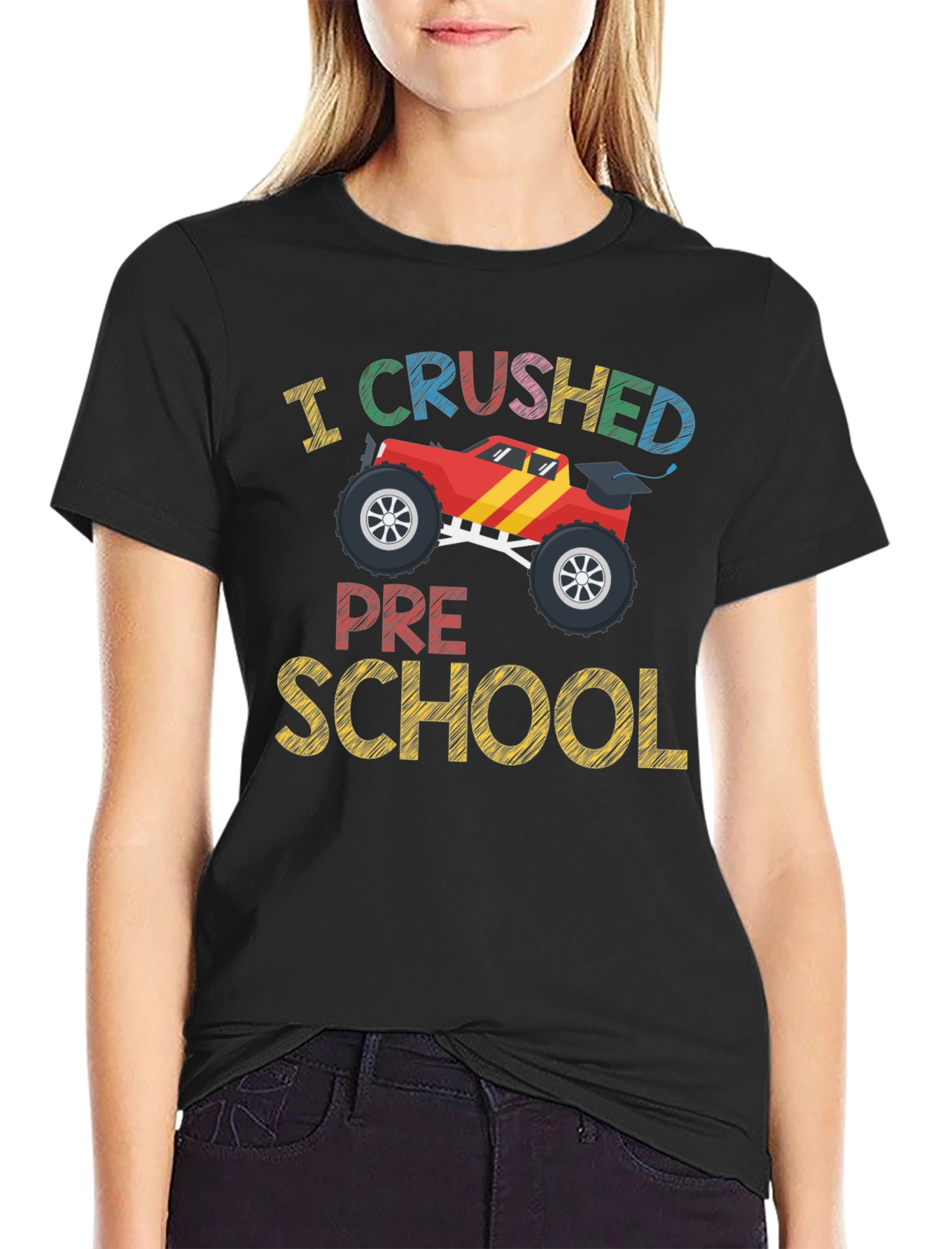 I Crushed Preschool Monster Truck Tee