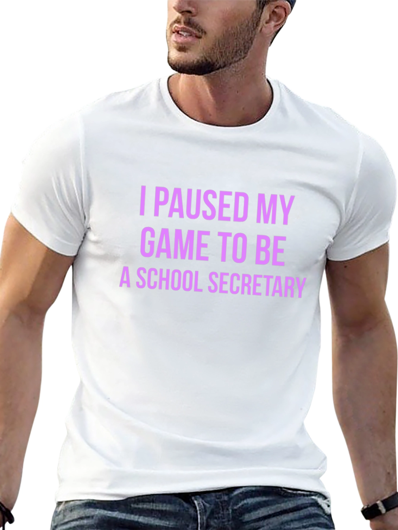 School Secretary Gamer T-Shirt