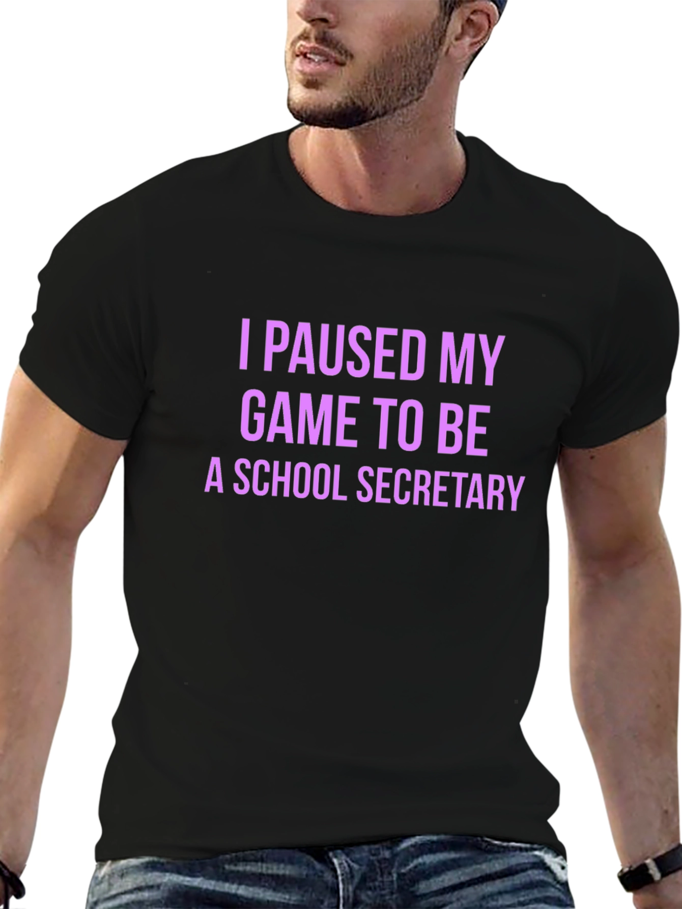 School Secretary Gamer T-Shirt