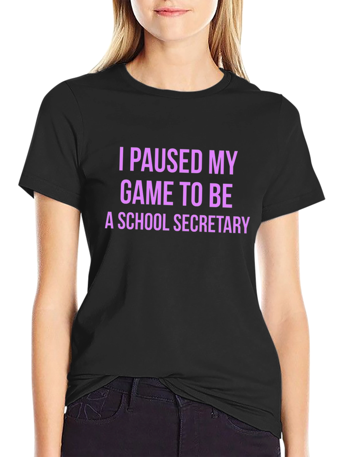 School Secretary Gamer T-Shirt
