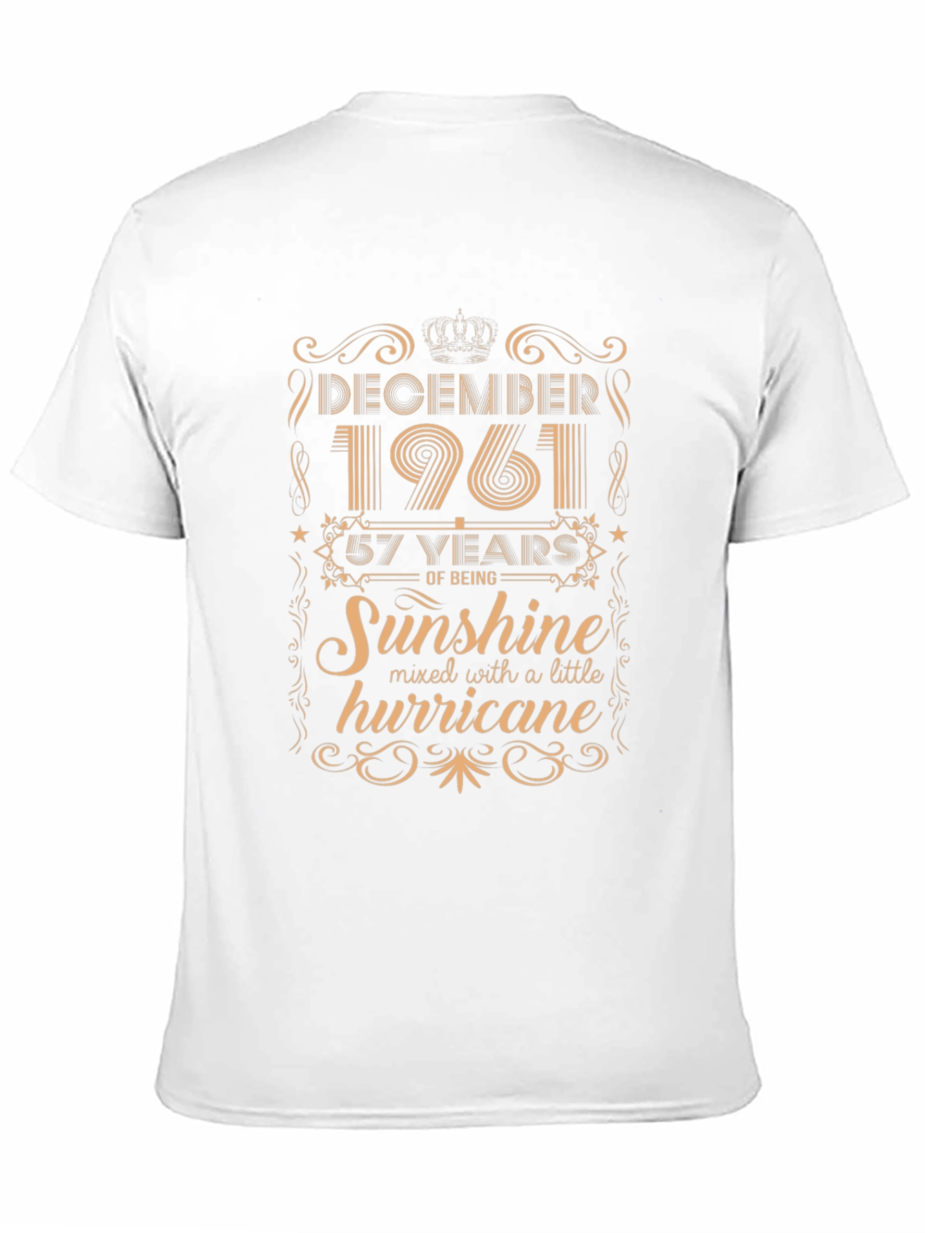 December 1961 57 Years of Sunshine T-Shirt