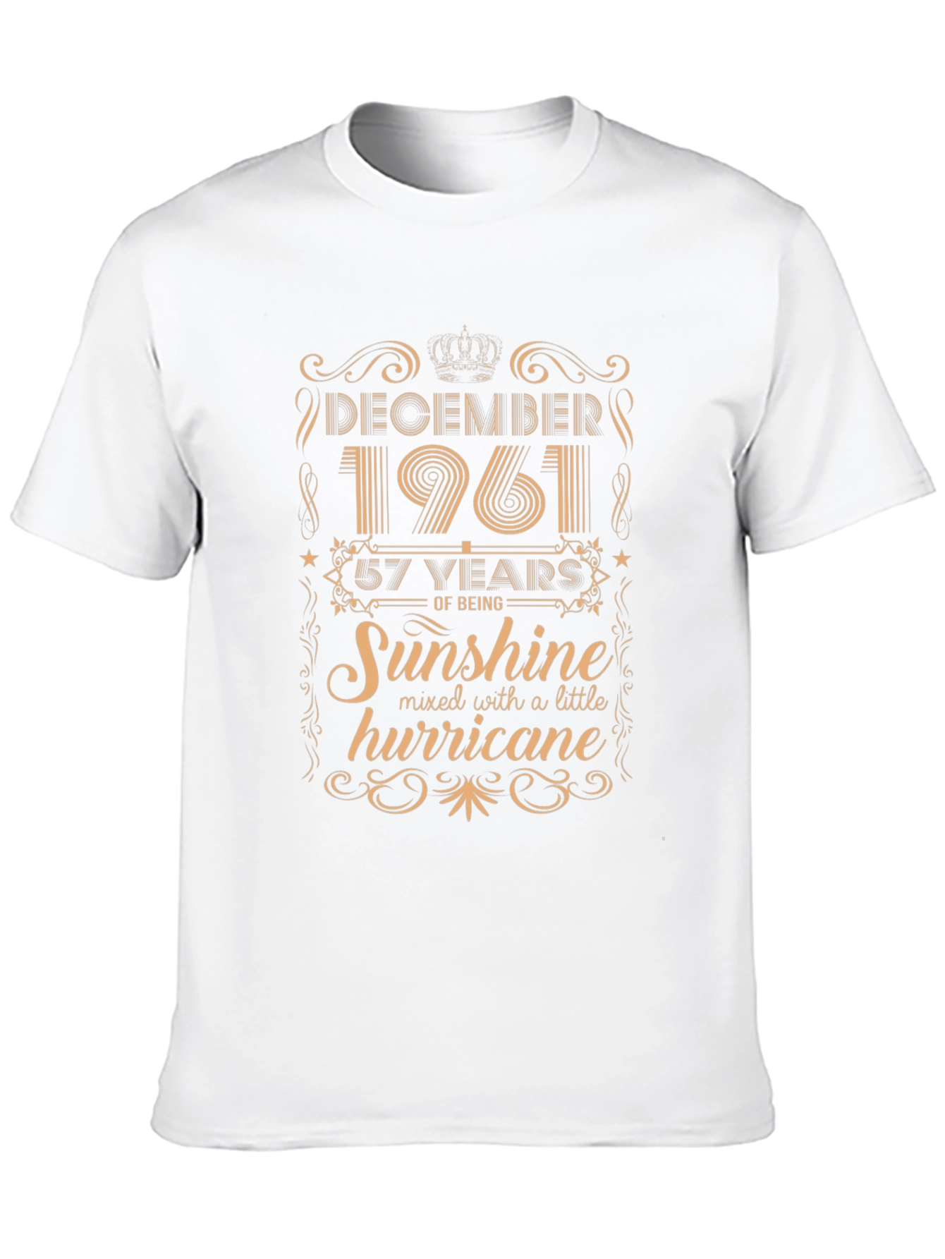 December 1961 57 Years of Sunshine T-Shirt