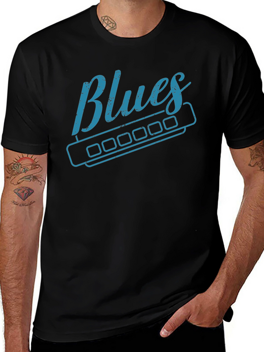 Blues Harmonica T-Shirt