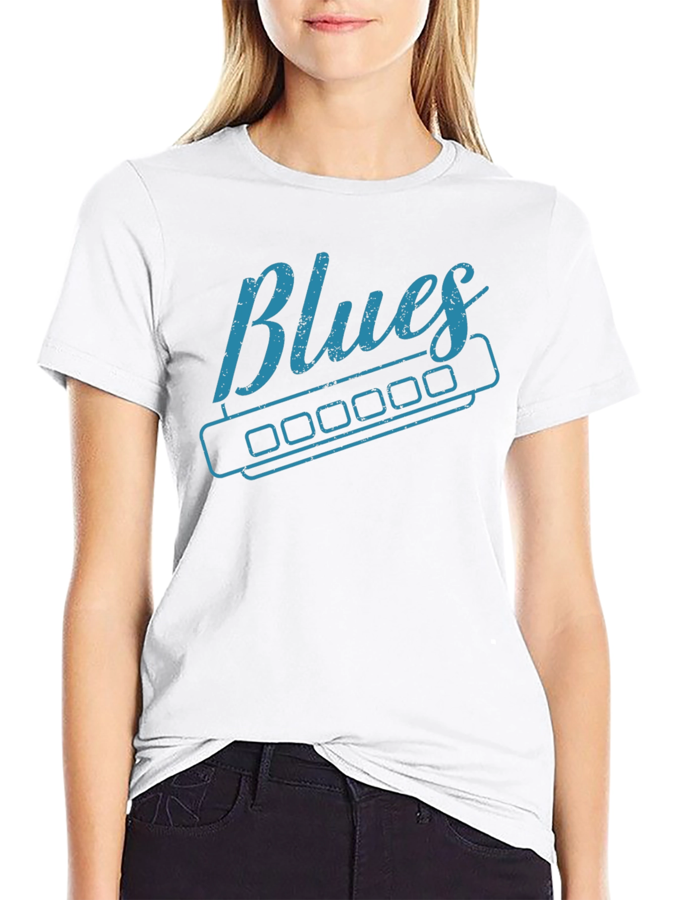 Blues Harmonica T-Shirt