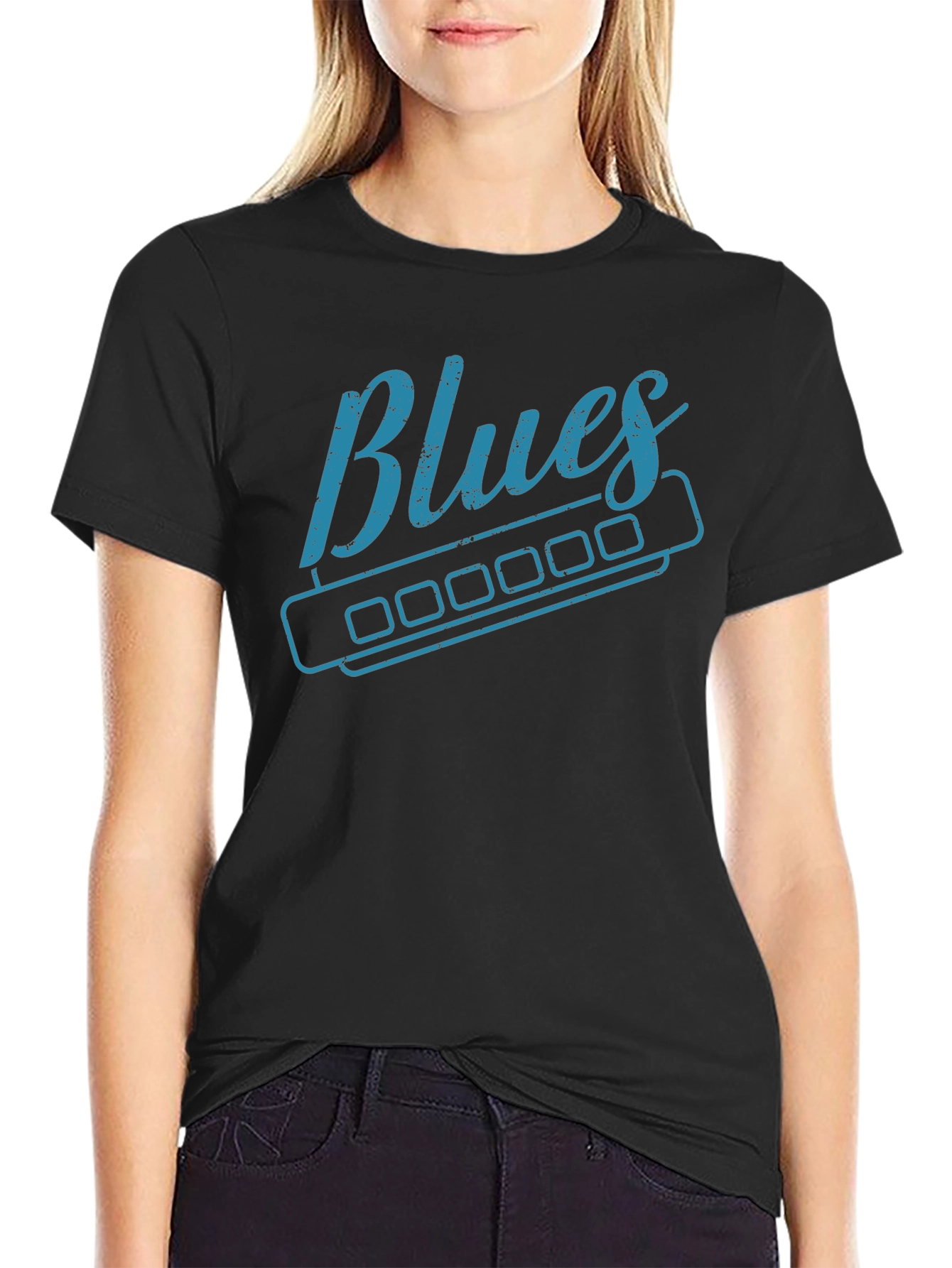 Blues Harmonica T-Shirt