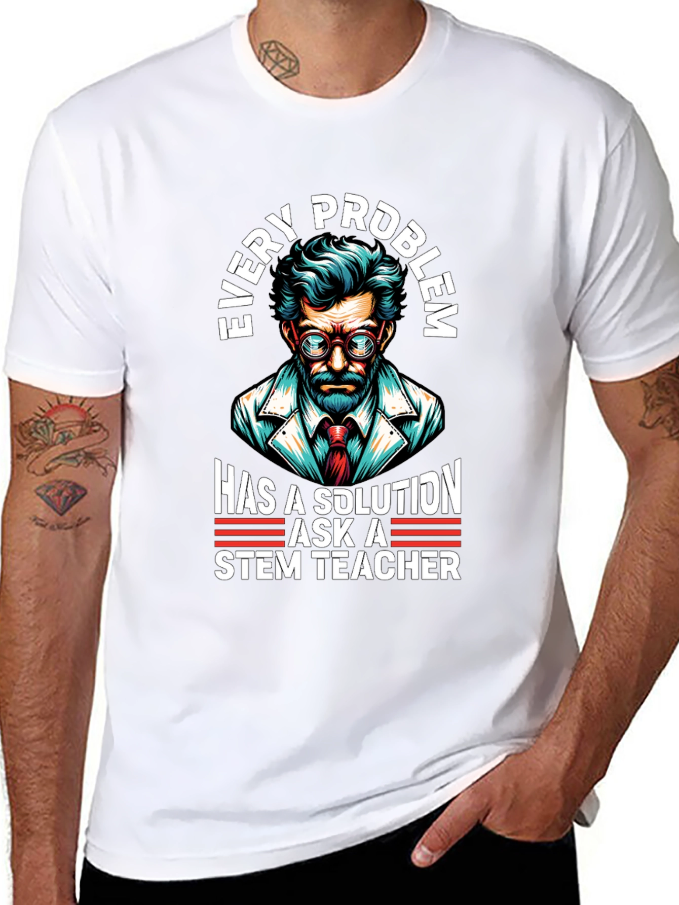STEM Teacher Solution T-Shirt