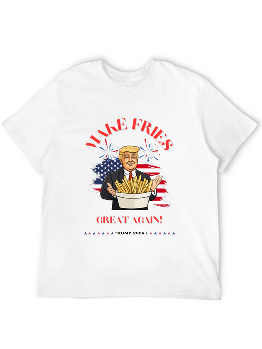 Make Fries Great Again T-Shirt Trump 2024