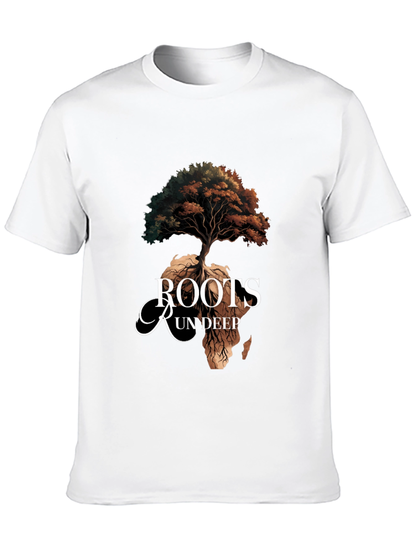 Roots Run Deep Africa Tree Graphic Tee