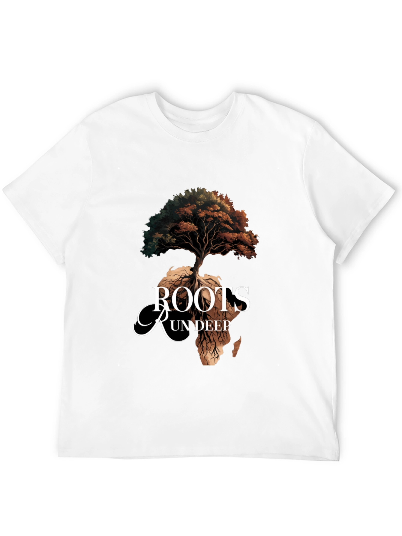 Roots Run Deep Africa Tree Graphic Tee