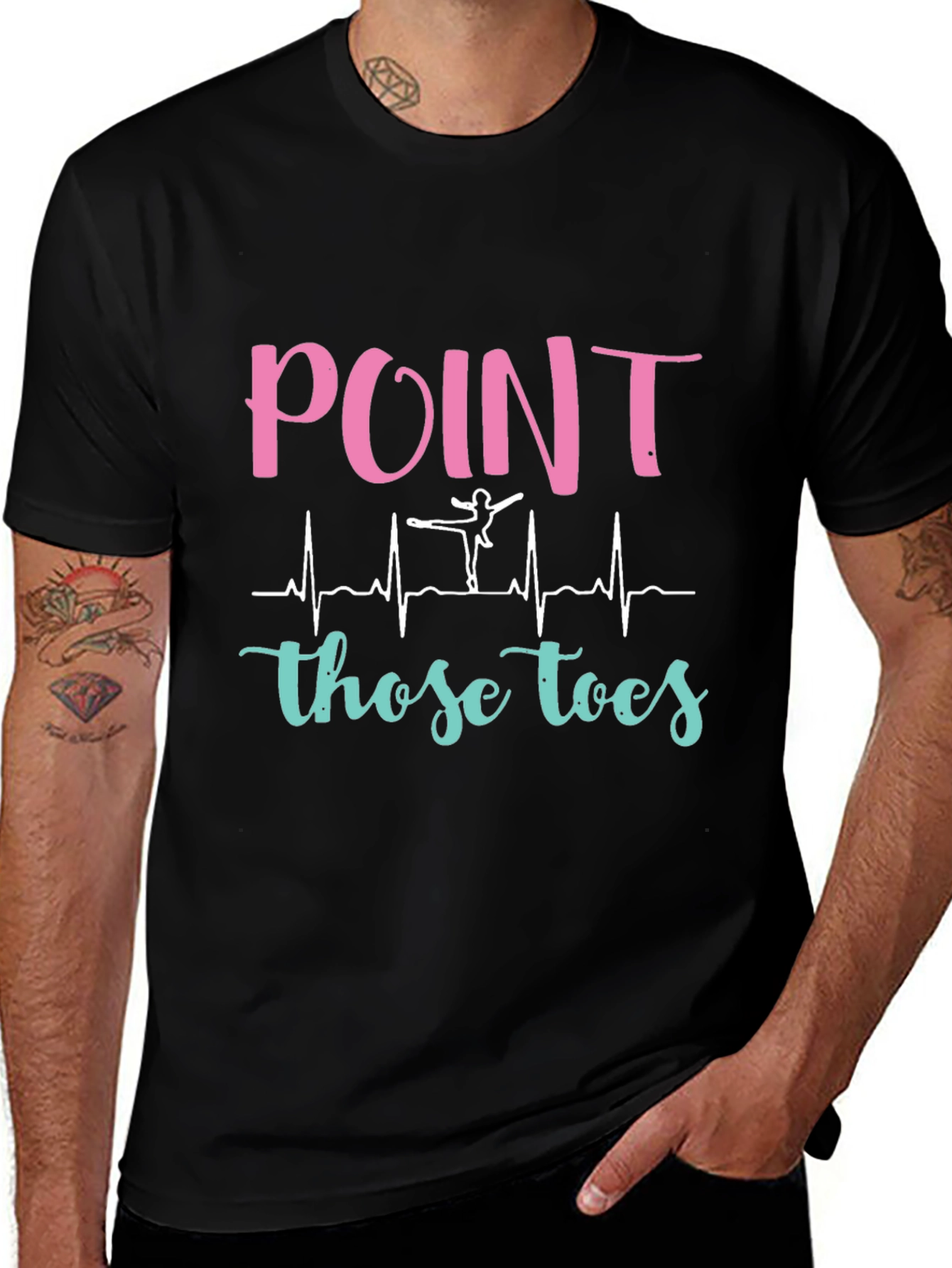 Point Those Toes Ballet T-Shirt