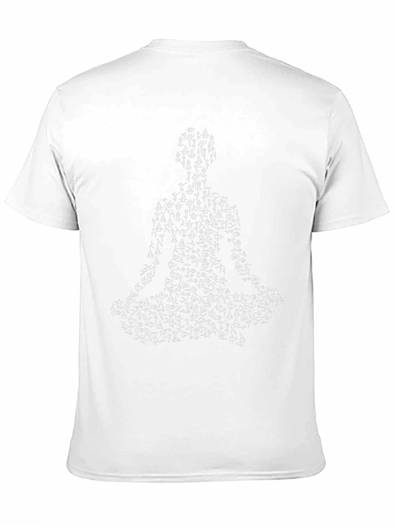 Yoga Pose Silhouette T-Shirt - Meditation & Fitness