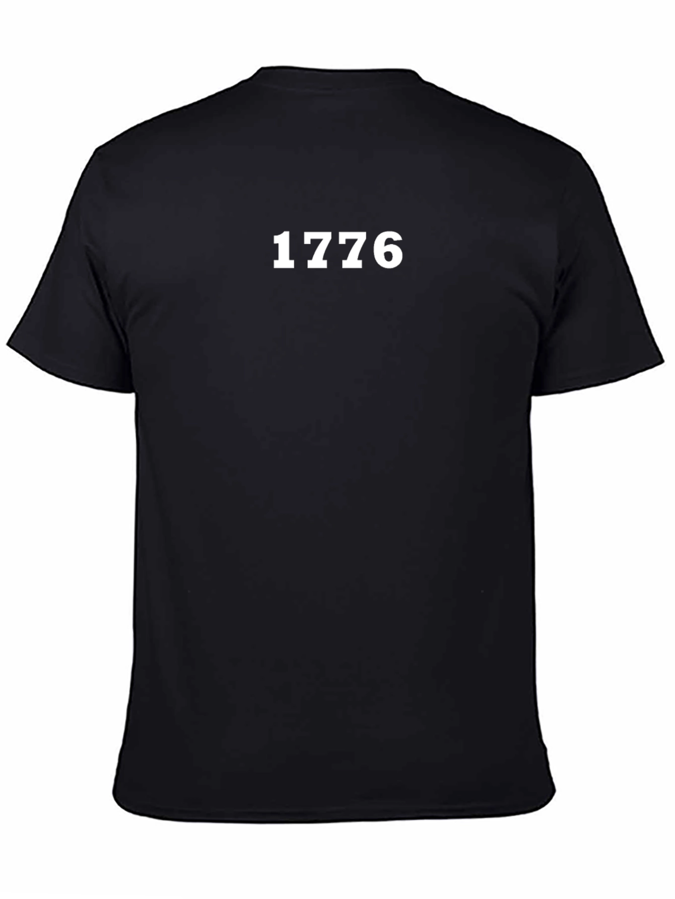 1776 Graphic Tee - Black Patriotic T-Shirt