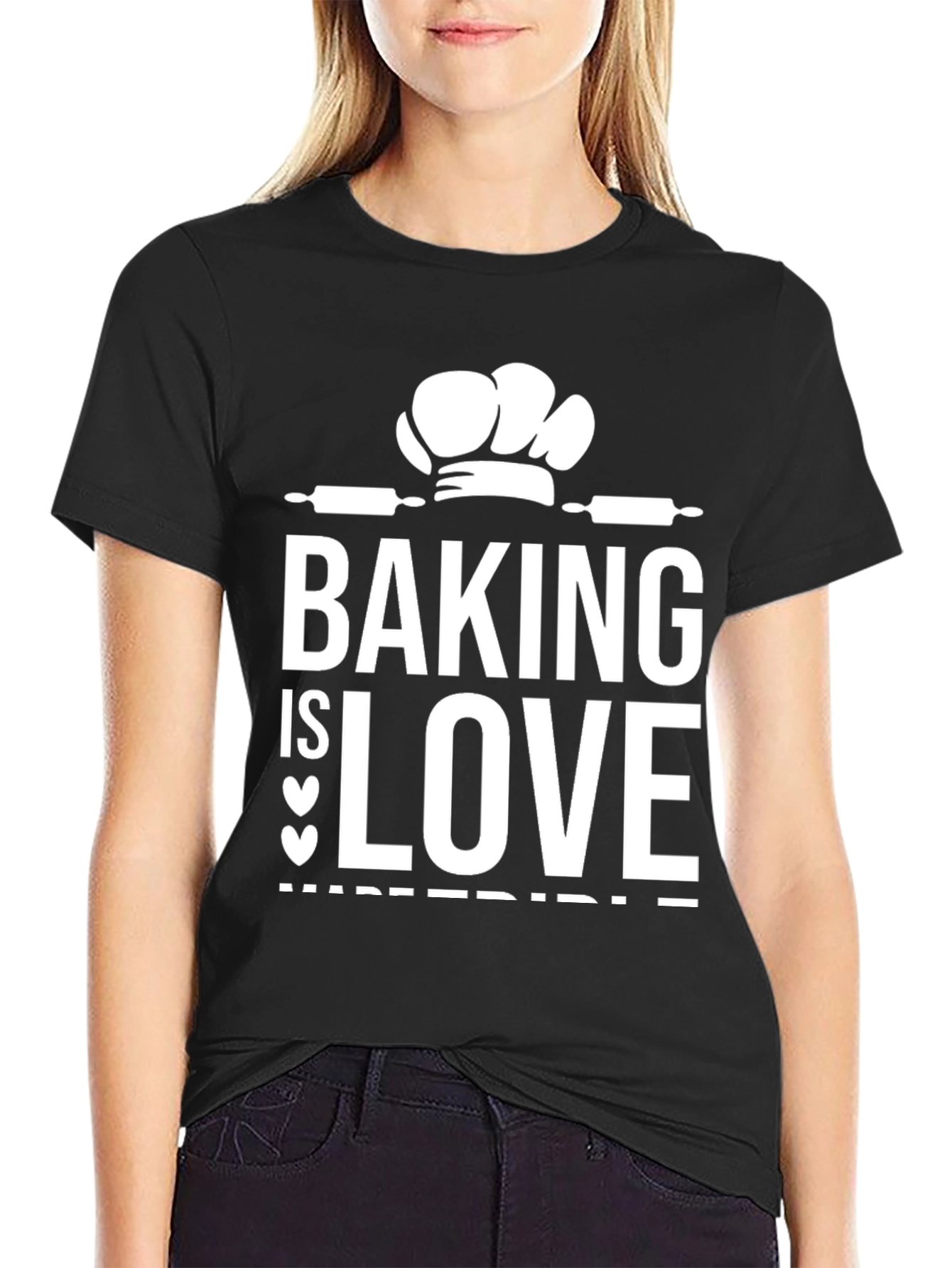 Baking is Love T-Shirt - Edible Love