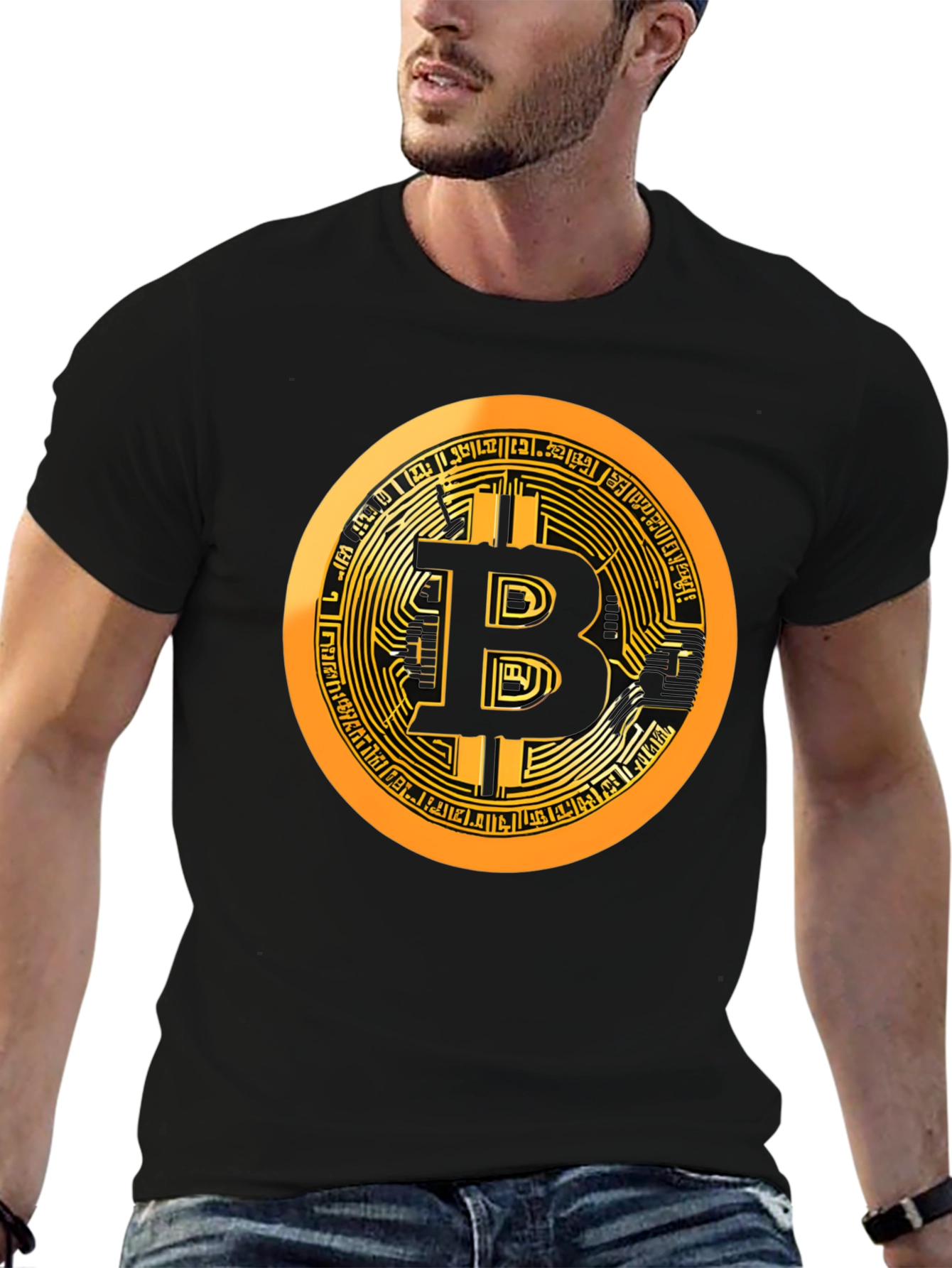 Bitcoin Graphic Tee - Cryptocurrency Fashion