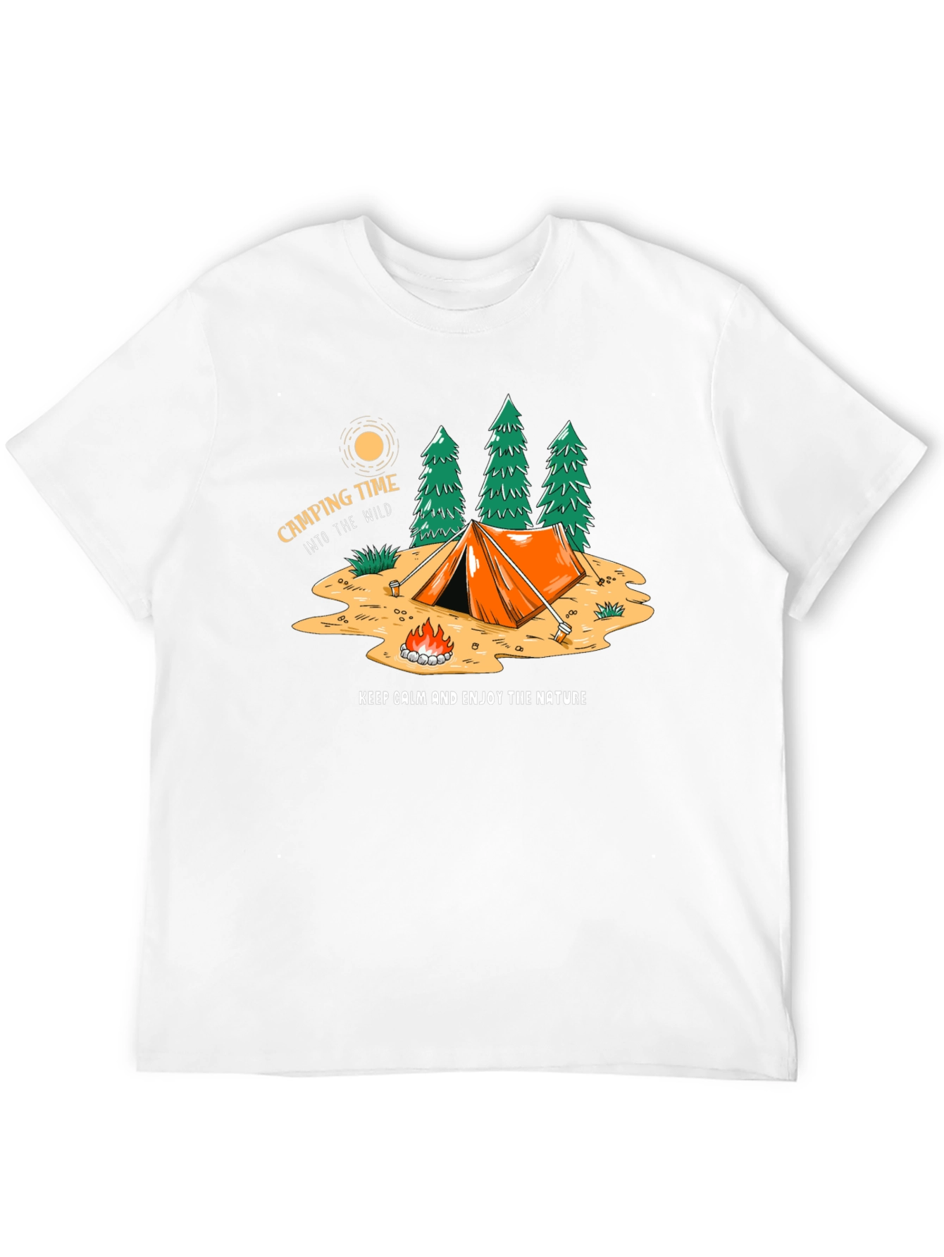 Camping Time Graphic Tee - Into the Wild