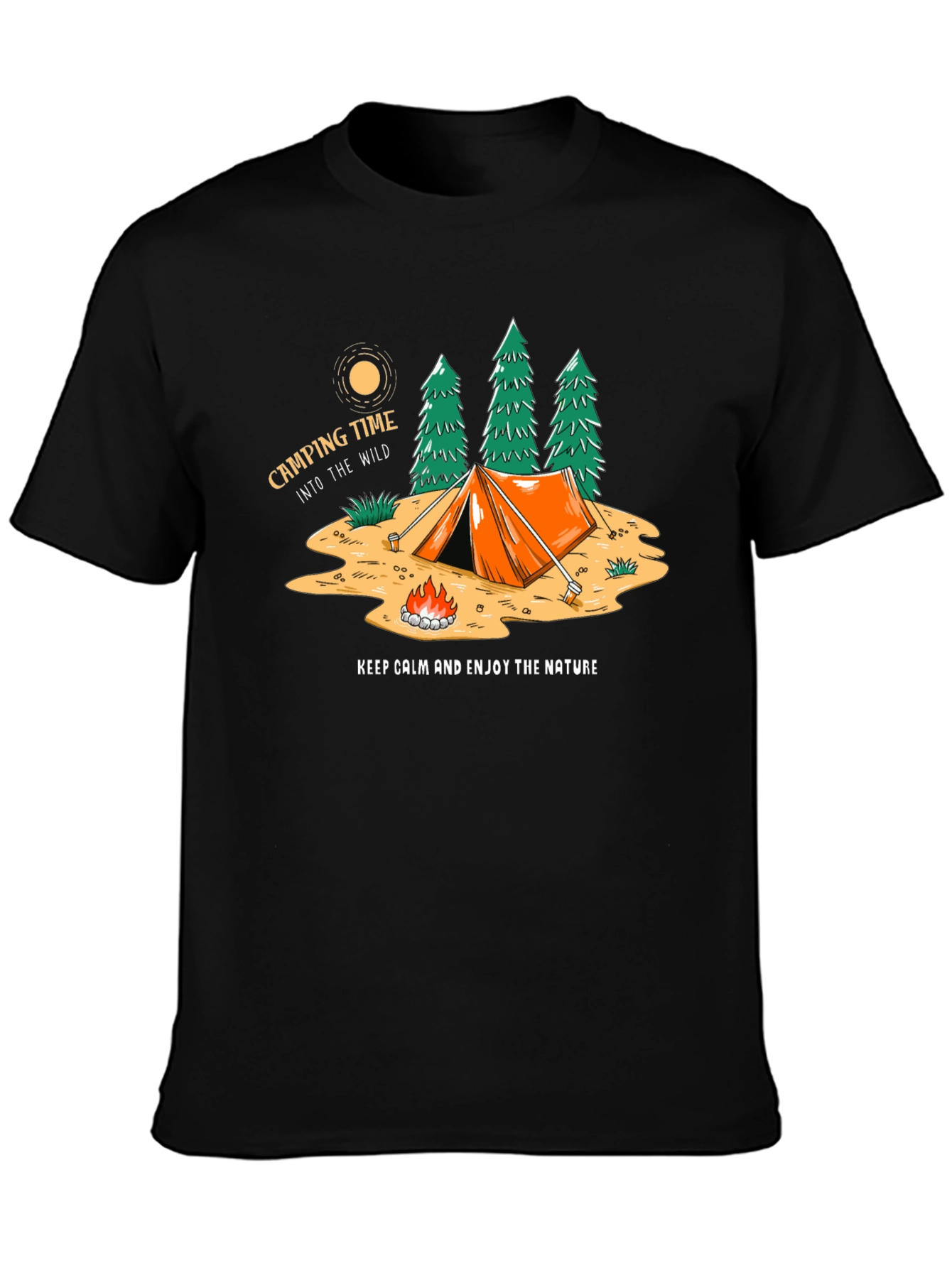 Camping Time Graphic Tee - Into the Wild