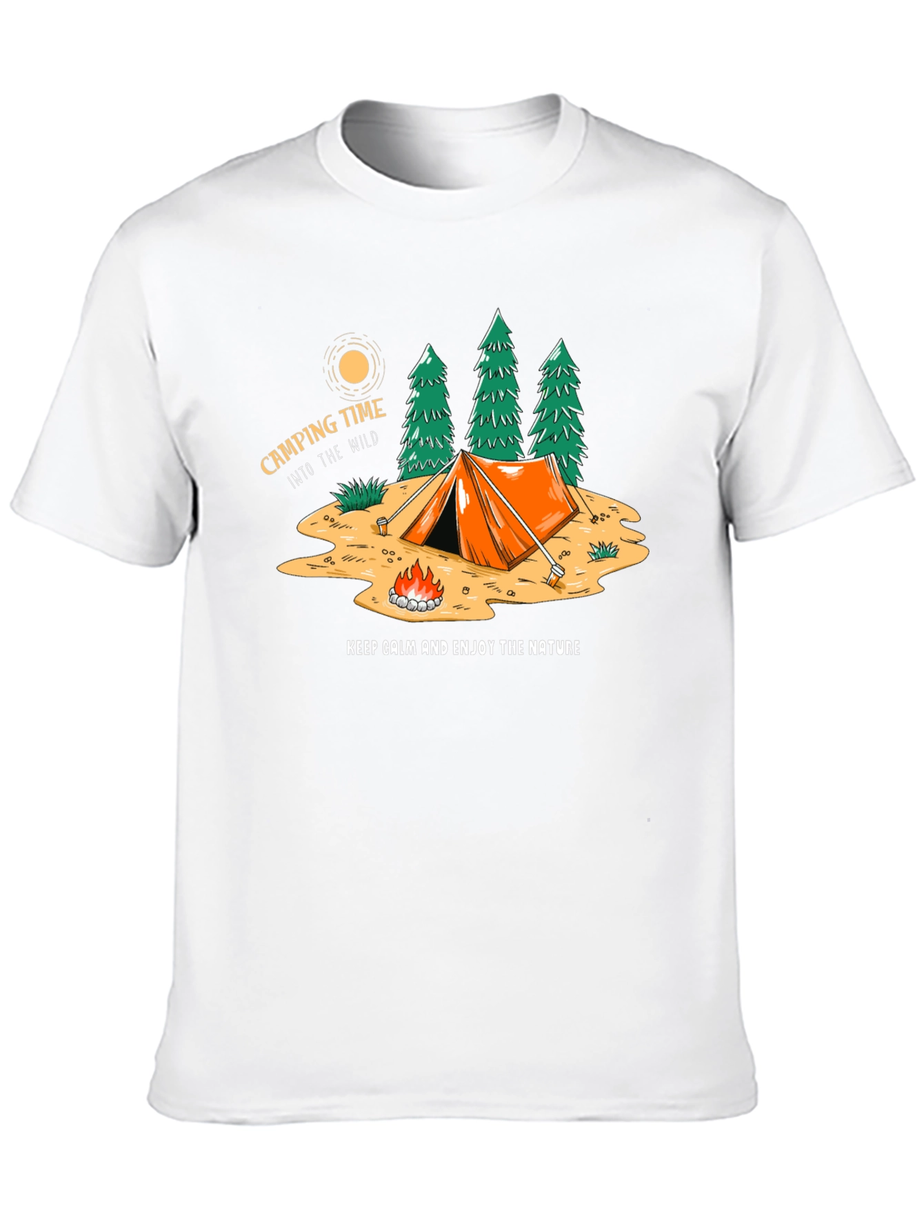 Camping Time Graphic Tee - Into the Wild