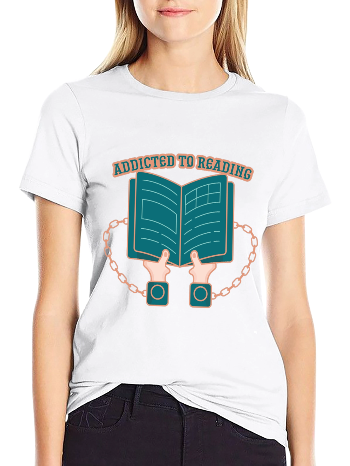 Addicted to Reading Graphic Tee