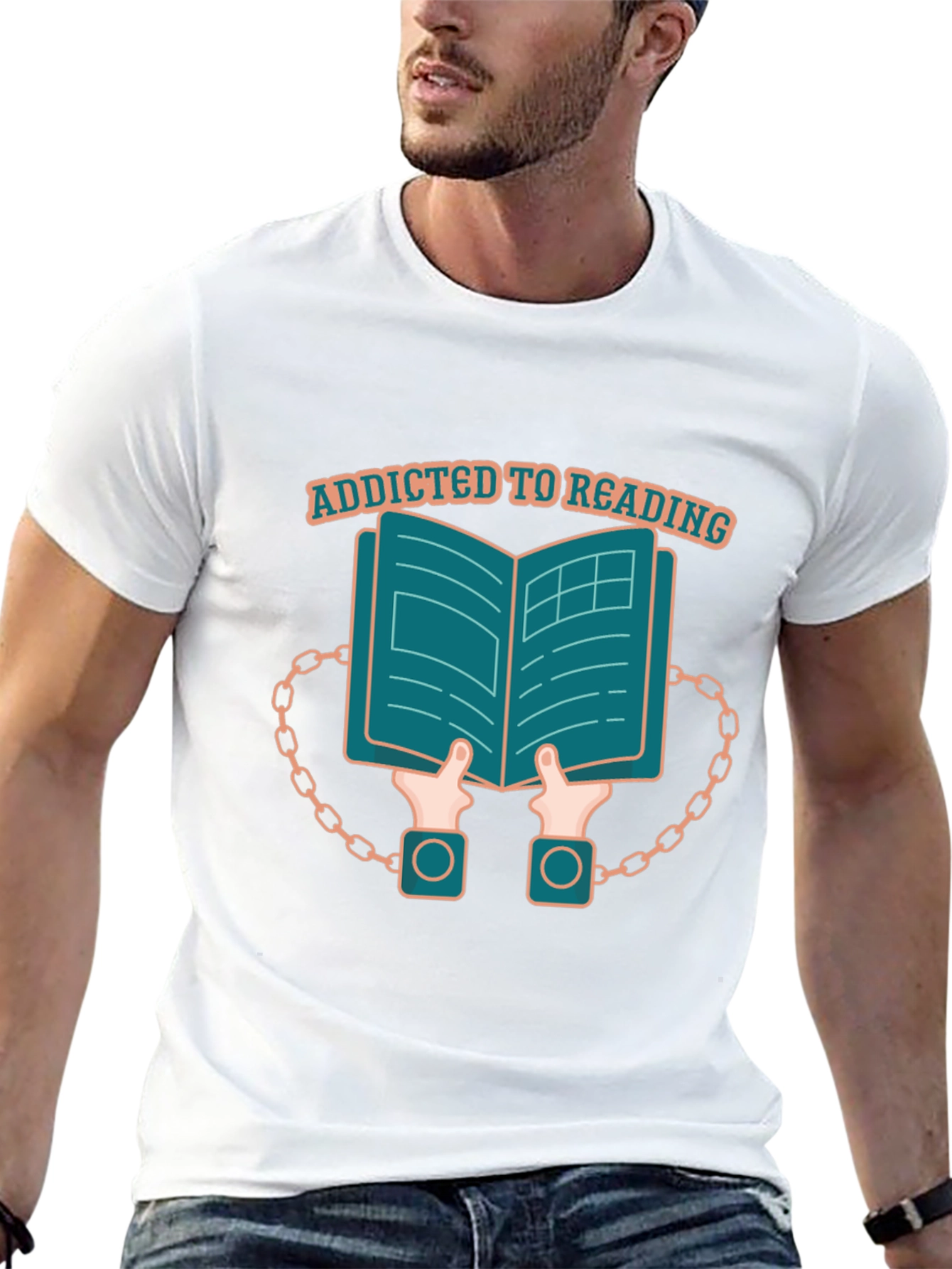 Addicted to Reading Graphic Tee