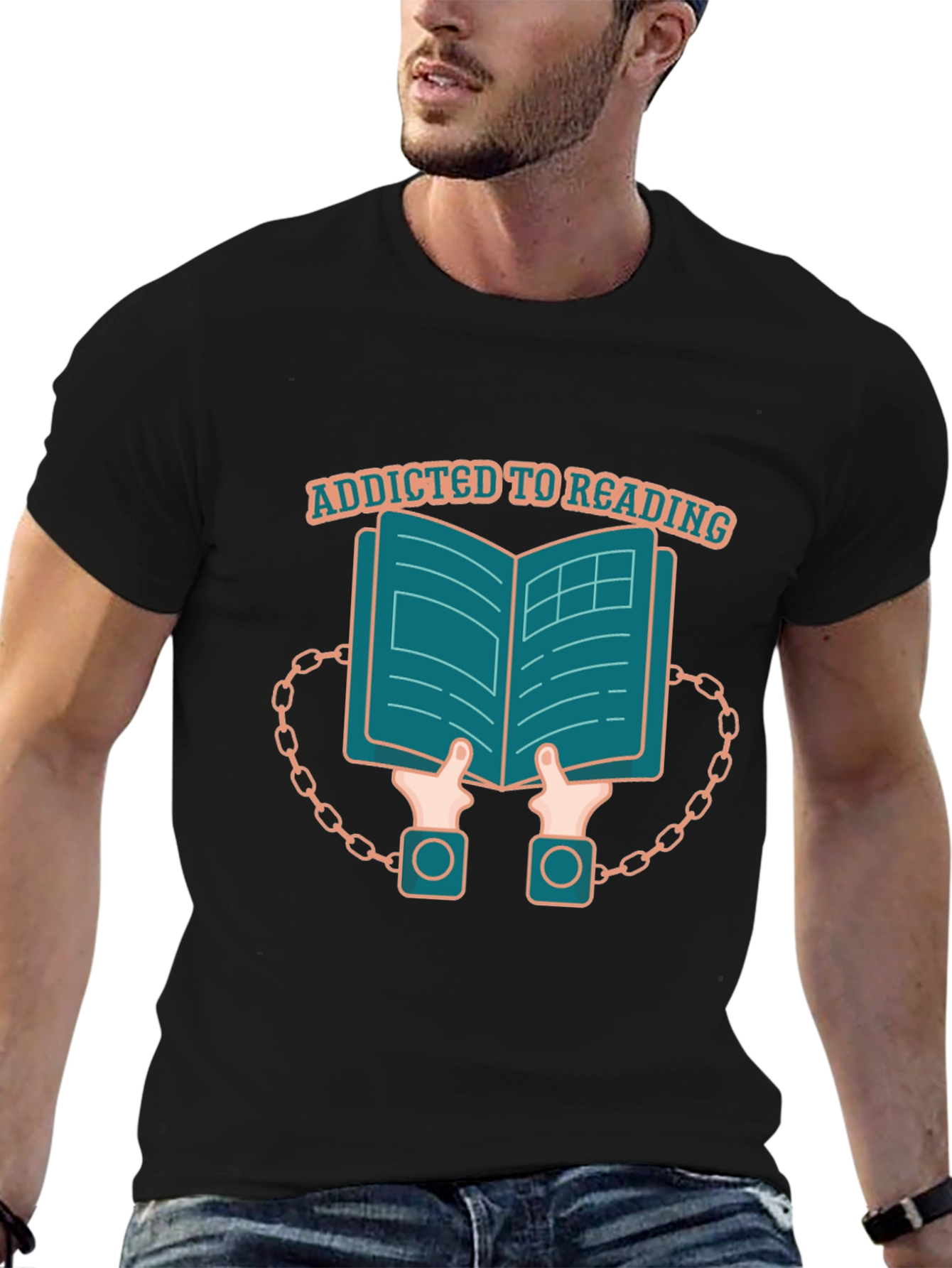Addicted to Reading Graphic Tee