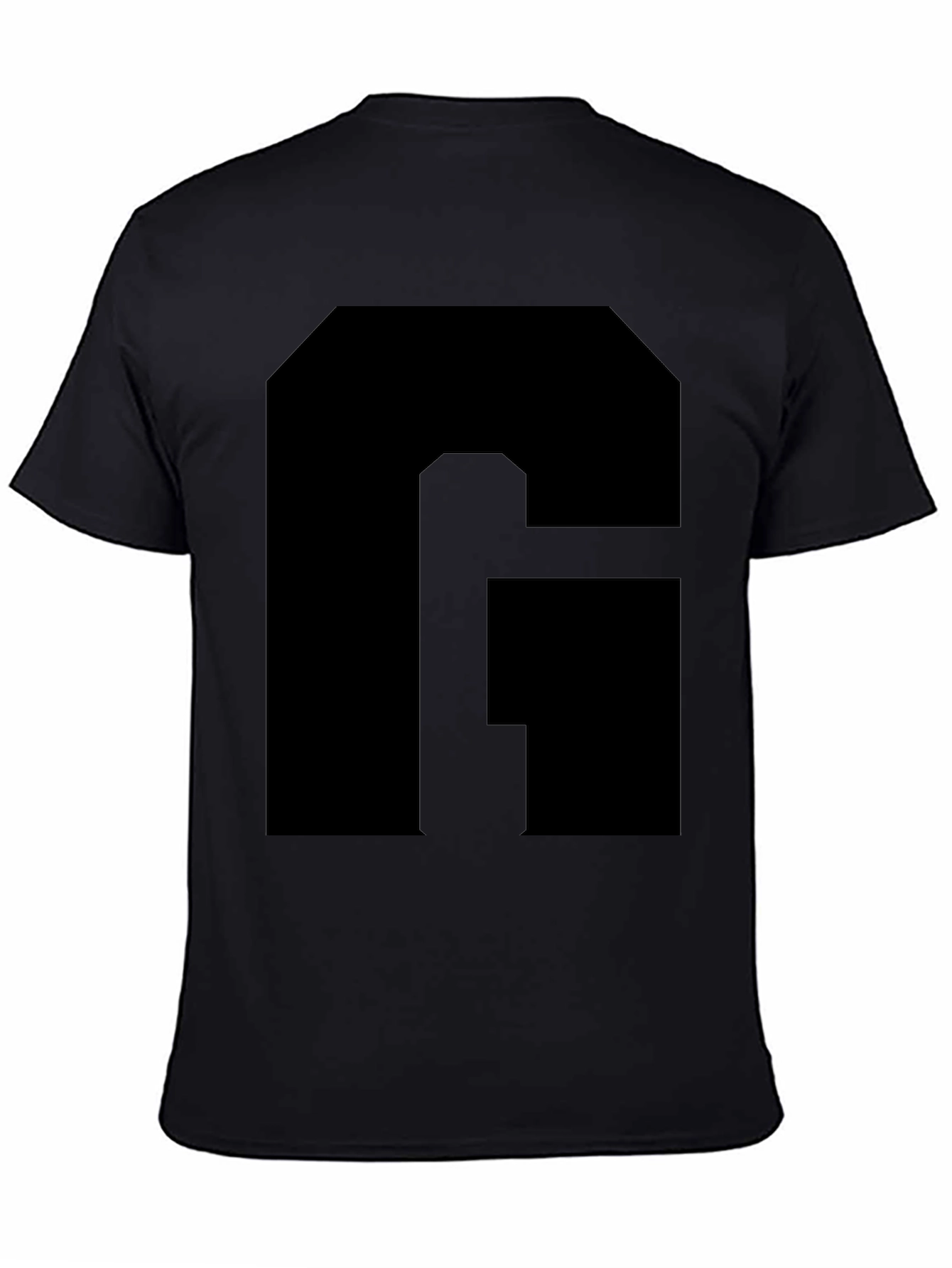 Bold Black Letter Graphic Tee - Stylish & Modern