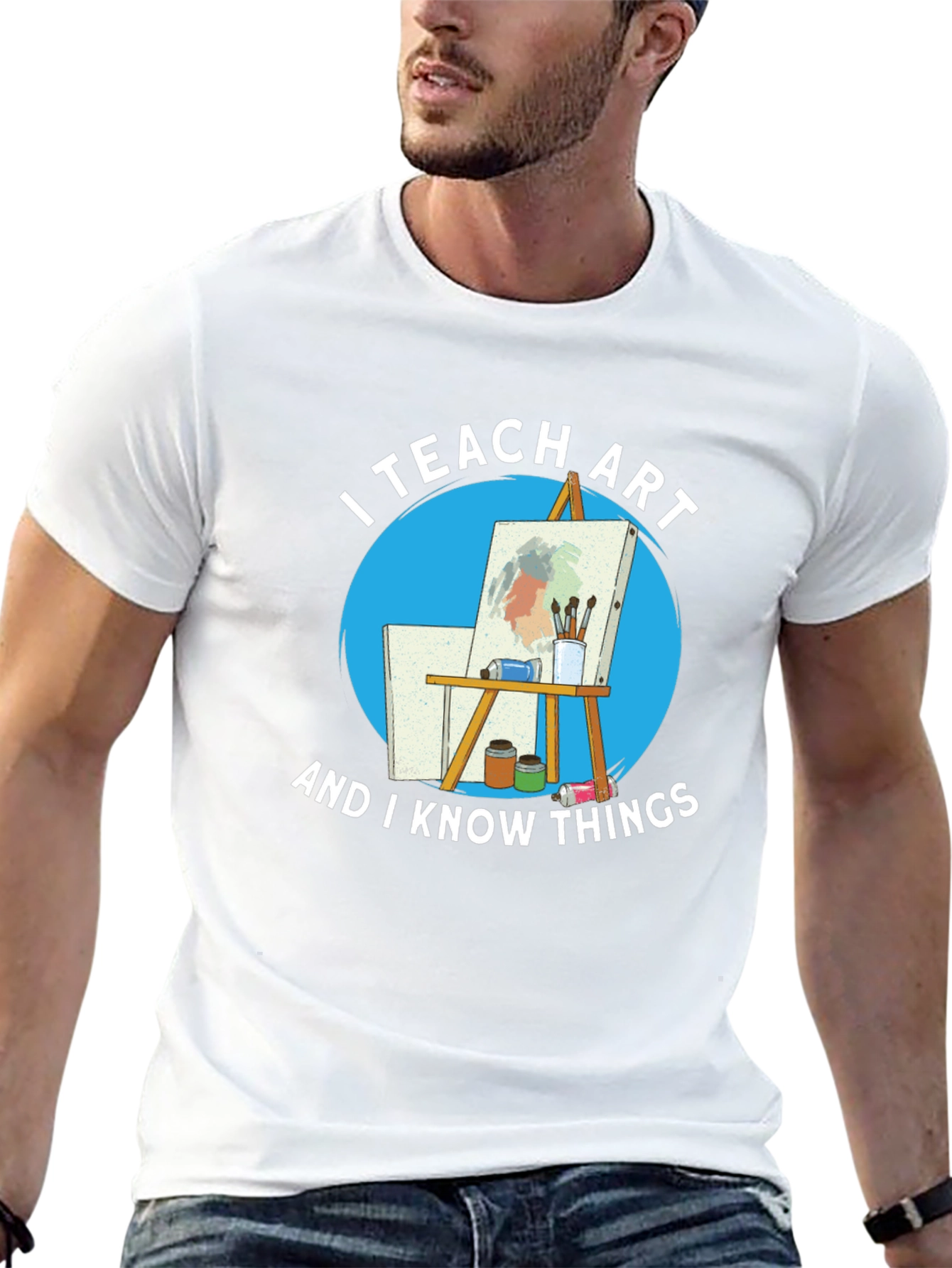 I Teach Art T-Shirt