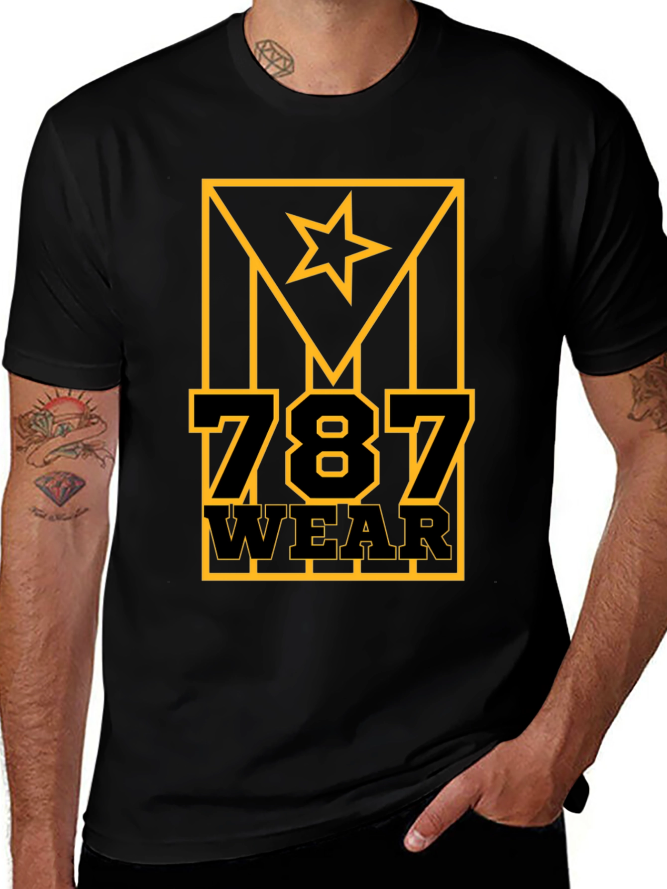 787 Wear Graphic T-Shirt - Bold Style