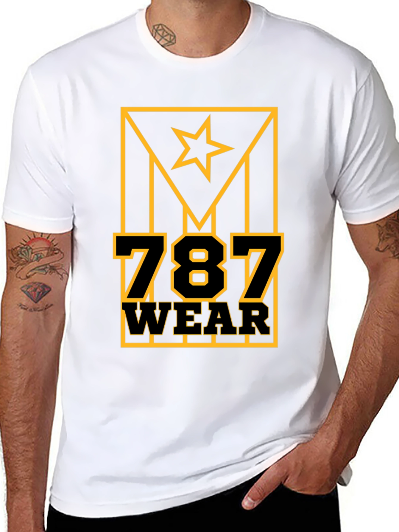 787 Wear Graphic T-Shirt - Bold Style