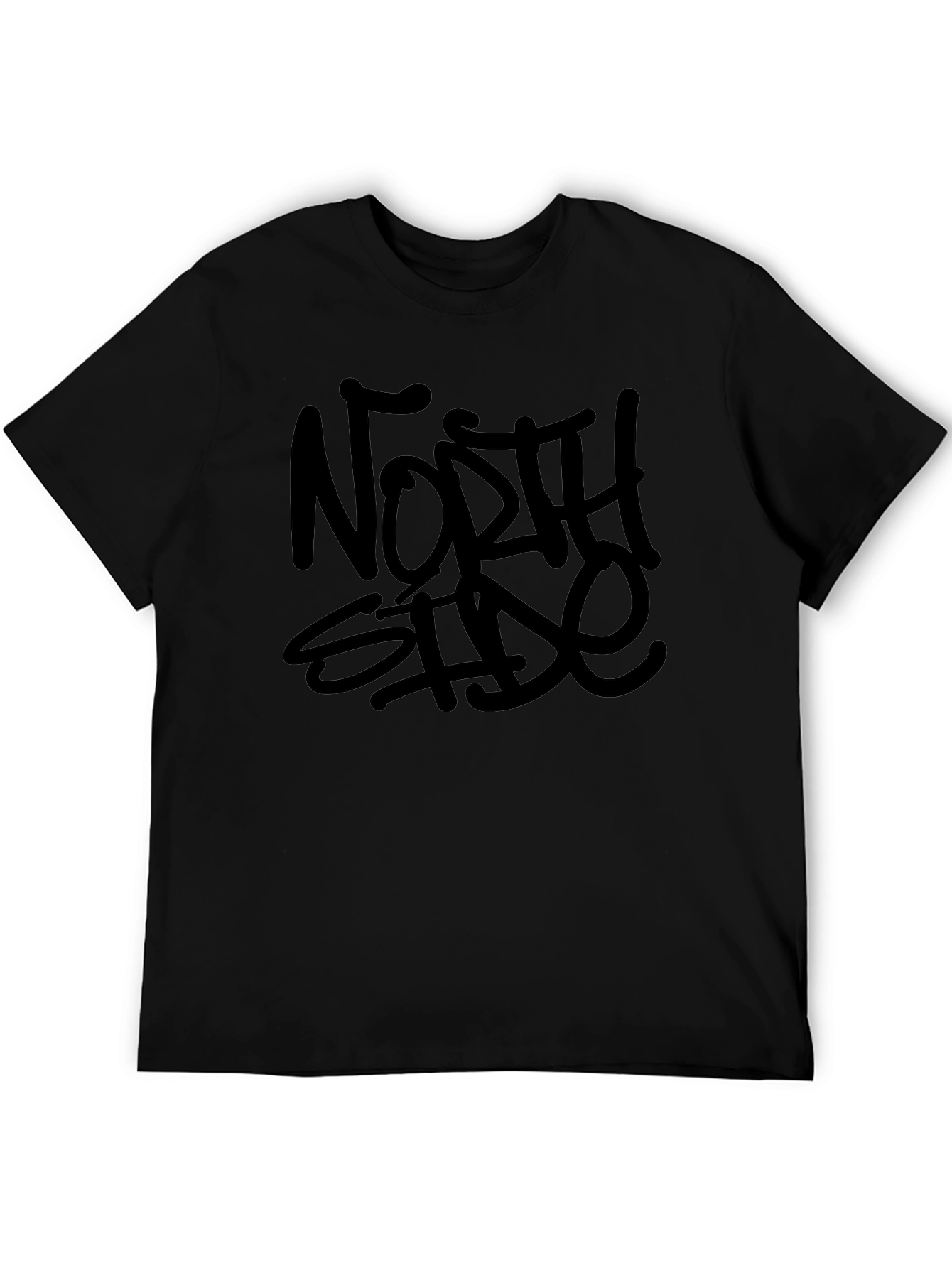 North Side Graphic T-Shirt - Black