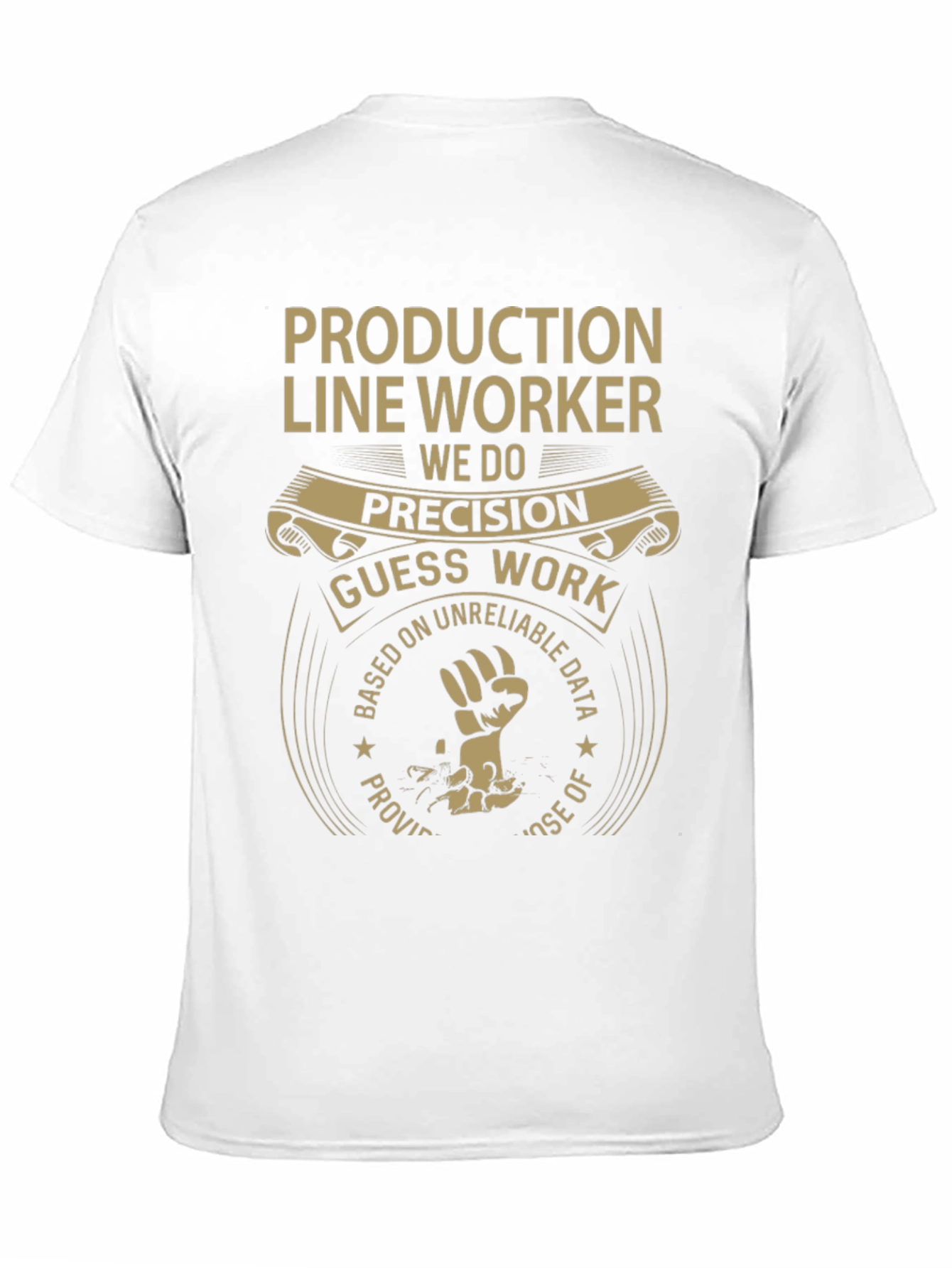 Production Line Worker Graphic T-Shirt