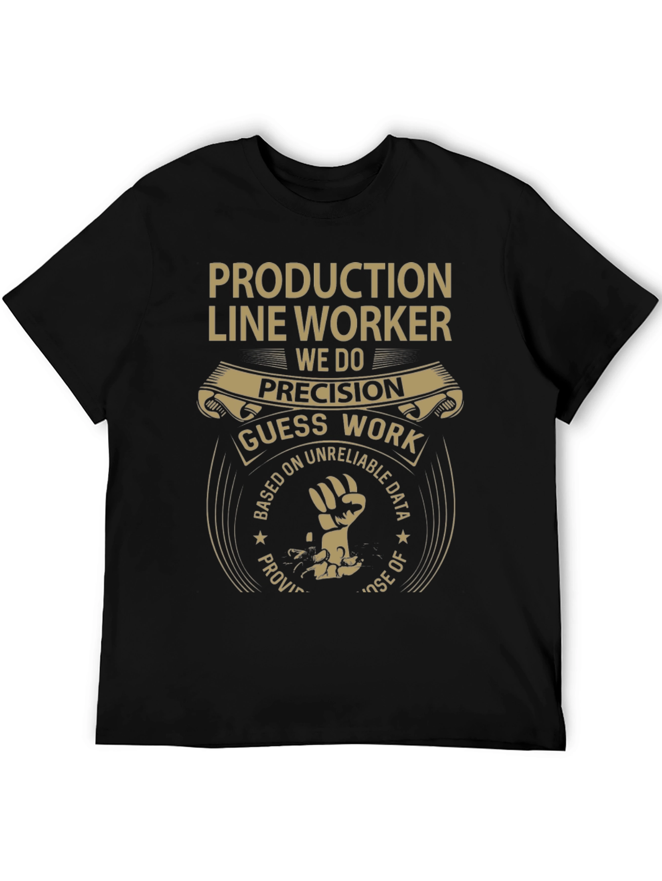 Production Line Worker Graphic T-Shirt