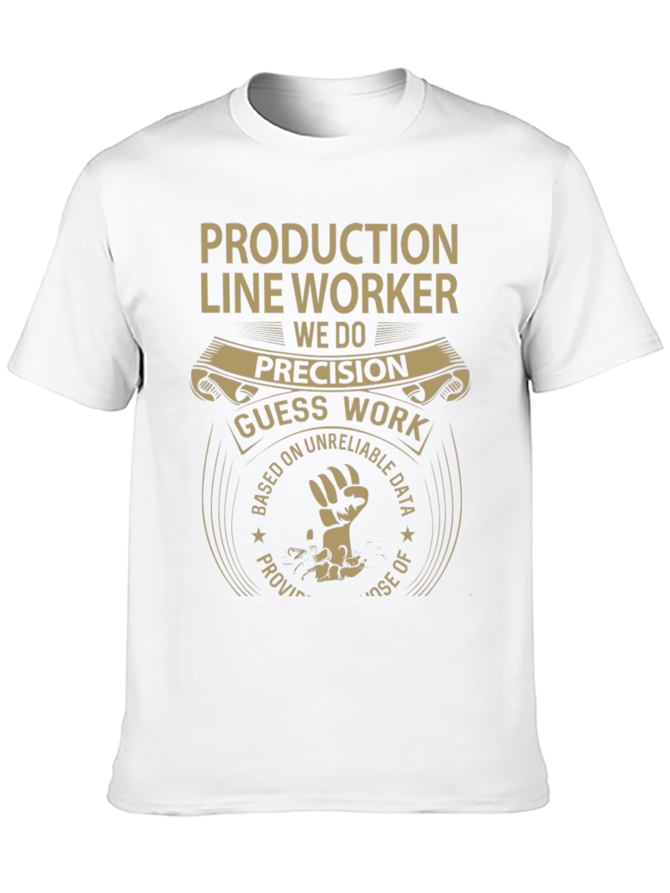 Production Line Worker Graphic T-Shirt
