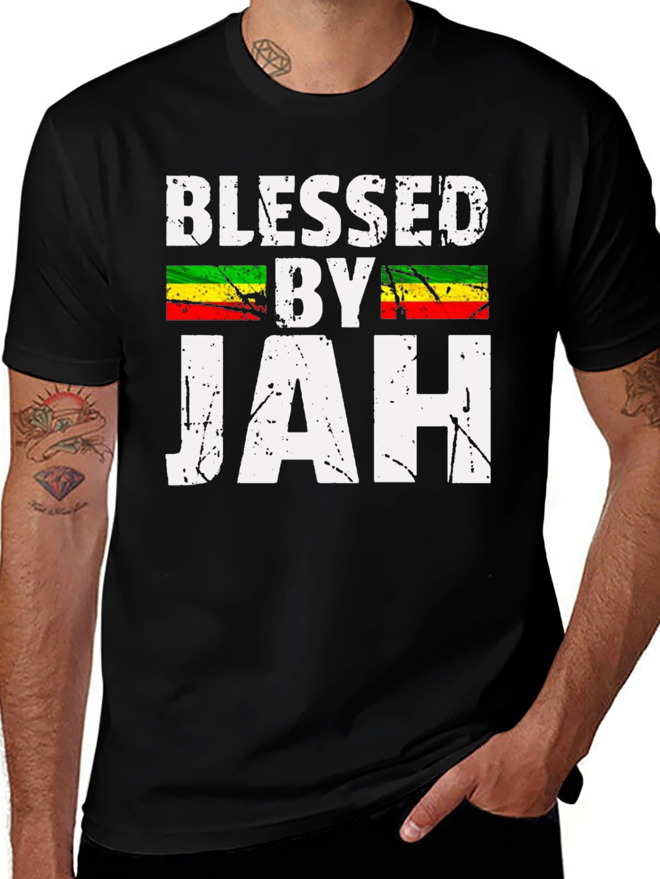 Blessed by Jah Reggae T-Shirt