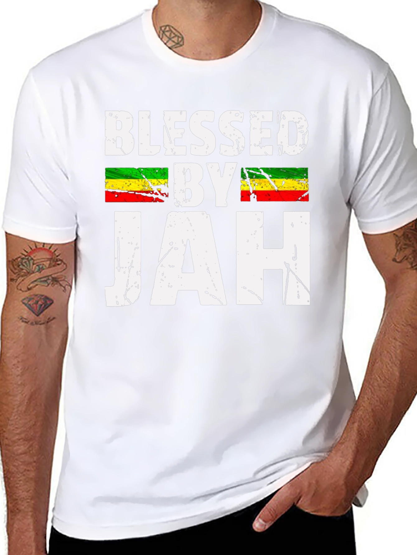 Blessed by Jah Reggae T-Shirt