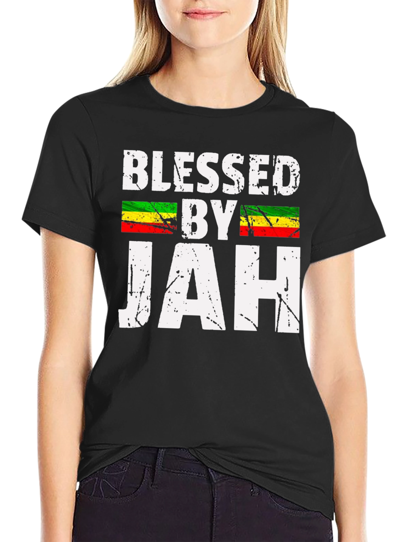 Blessed by Jah Reggae T-Shirt