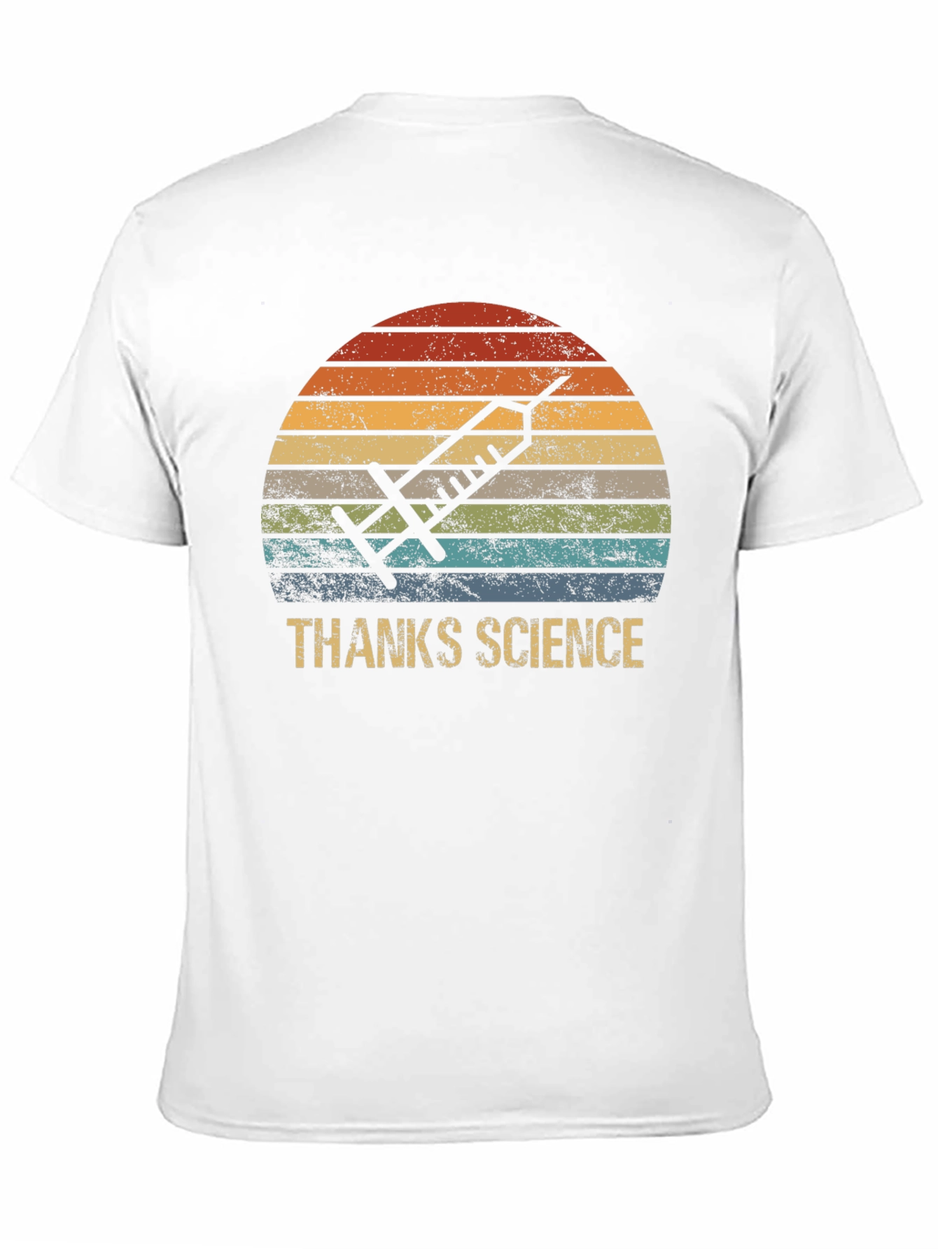 Thanks Science T-Shirt: Retro Vaccine Design