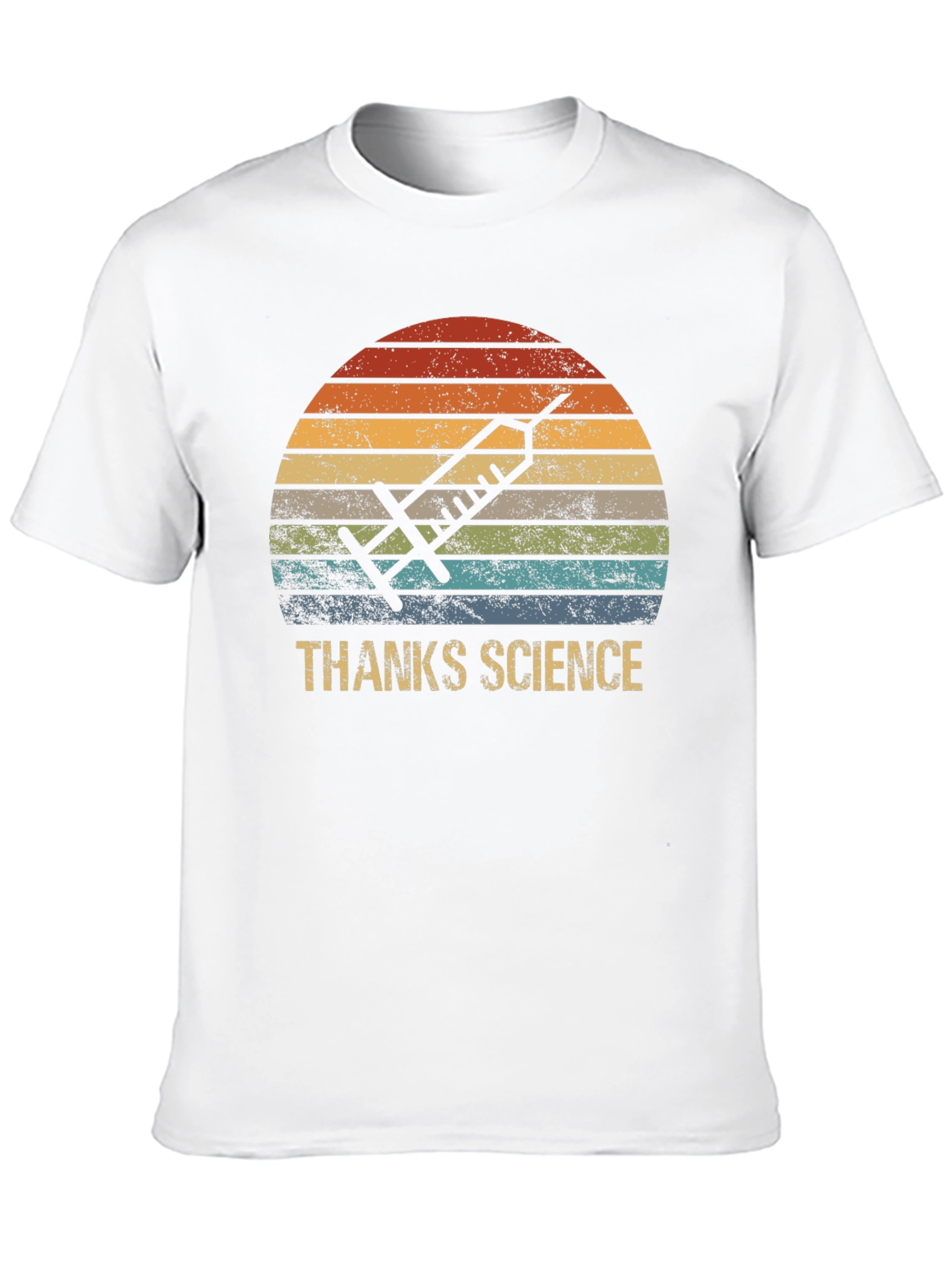 Thanks Science T-Shirt: Retro Vaccine Design