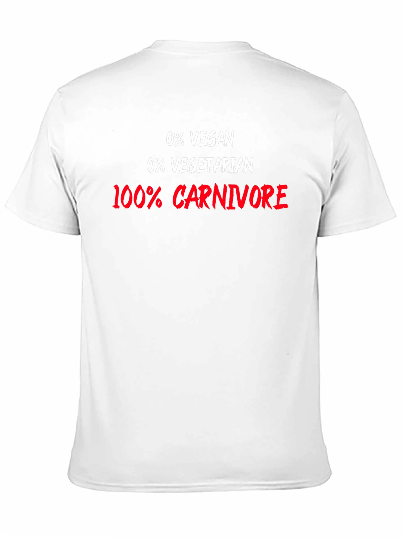 Carnivore T-Shirt - 100% Meat Eater Tee