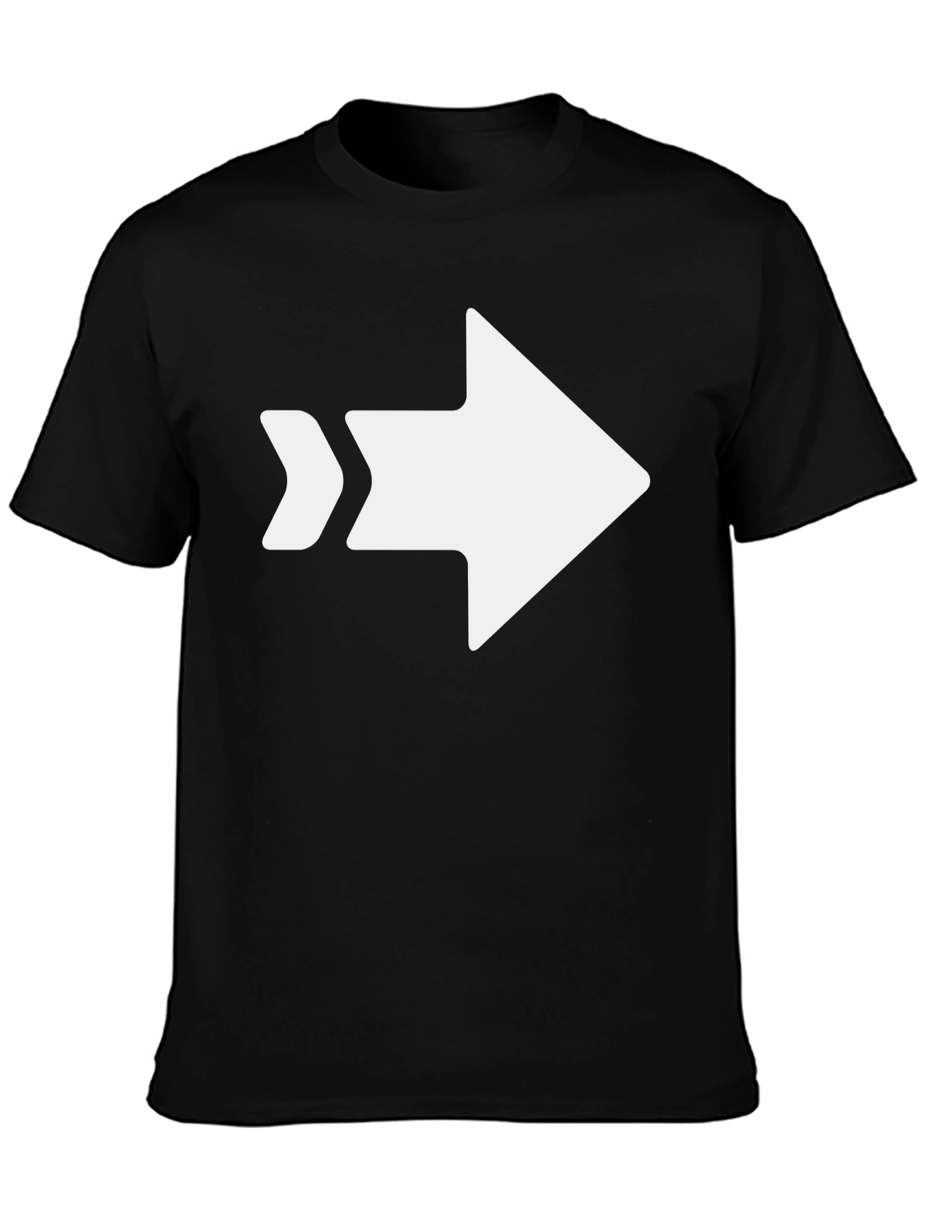 Arrow Graphic Black T-Shirt