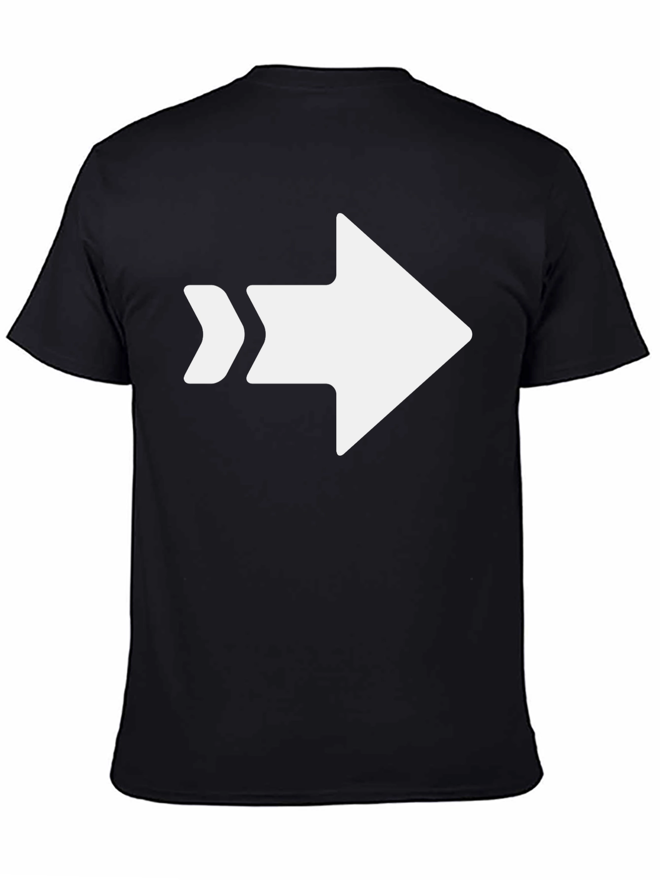 Arrow Graphic Black T-Shirt