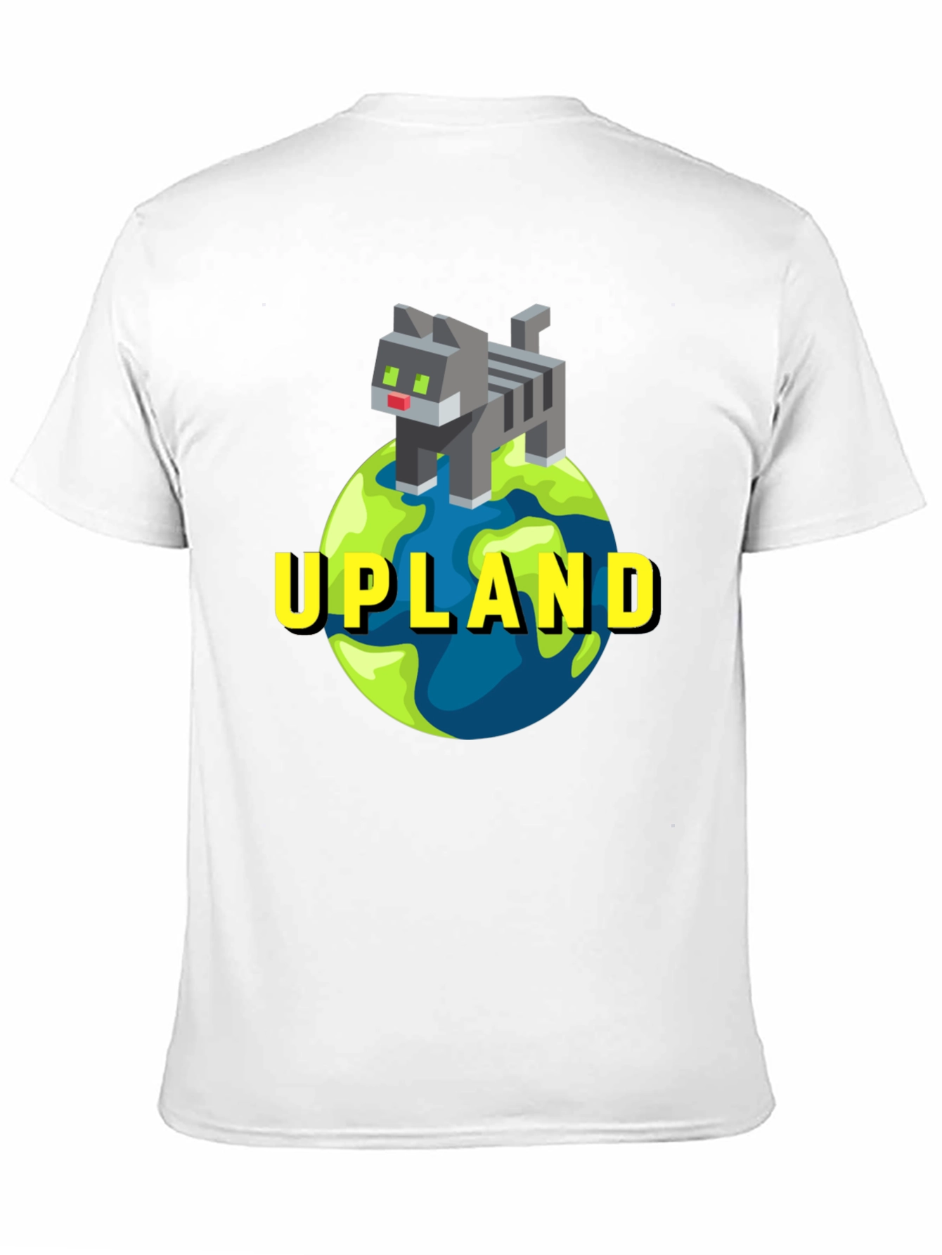 Upland Cat on Globe T-Shirt