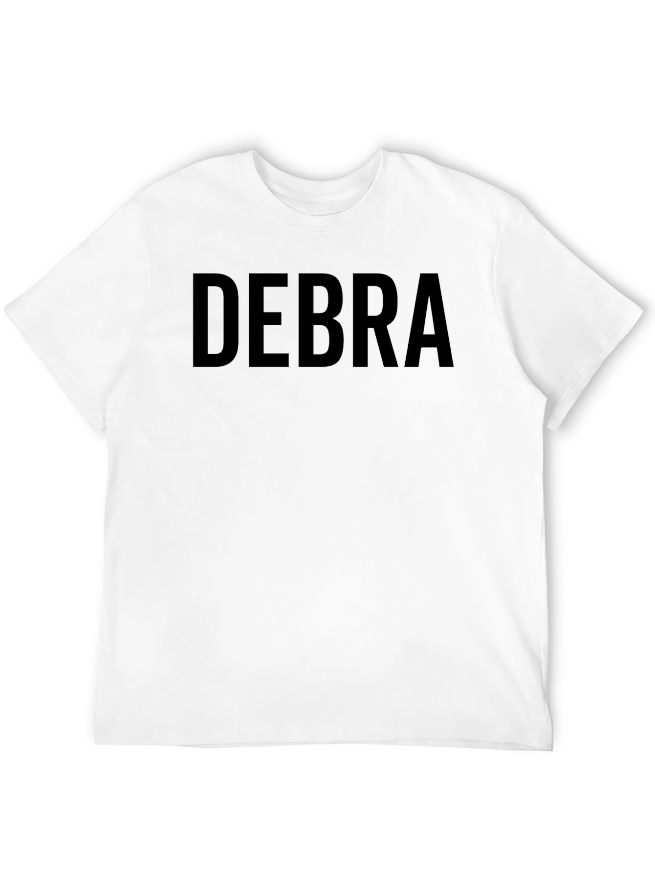 Debra T-Shirt - Black Crew Neck Tee