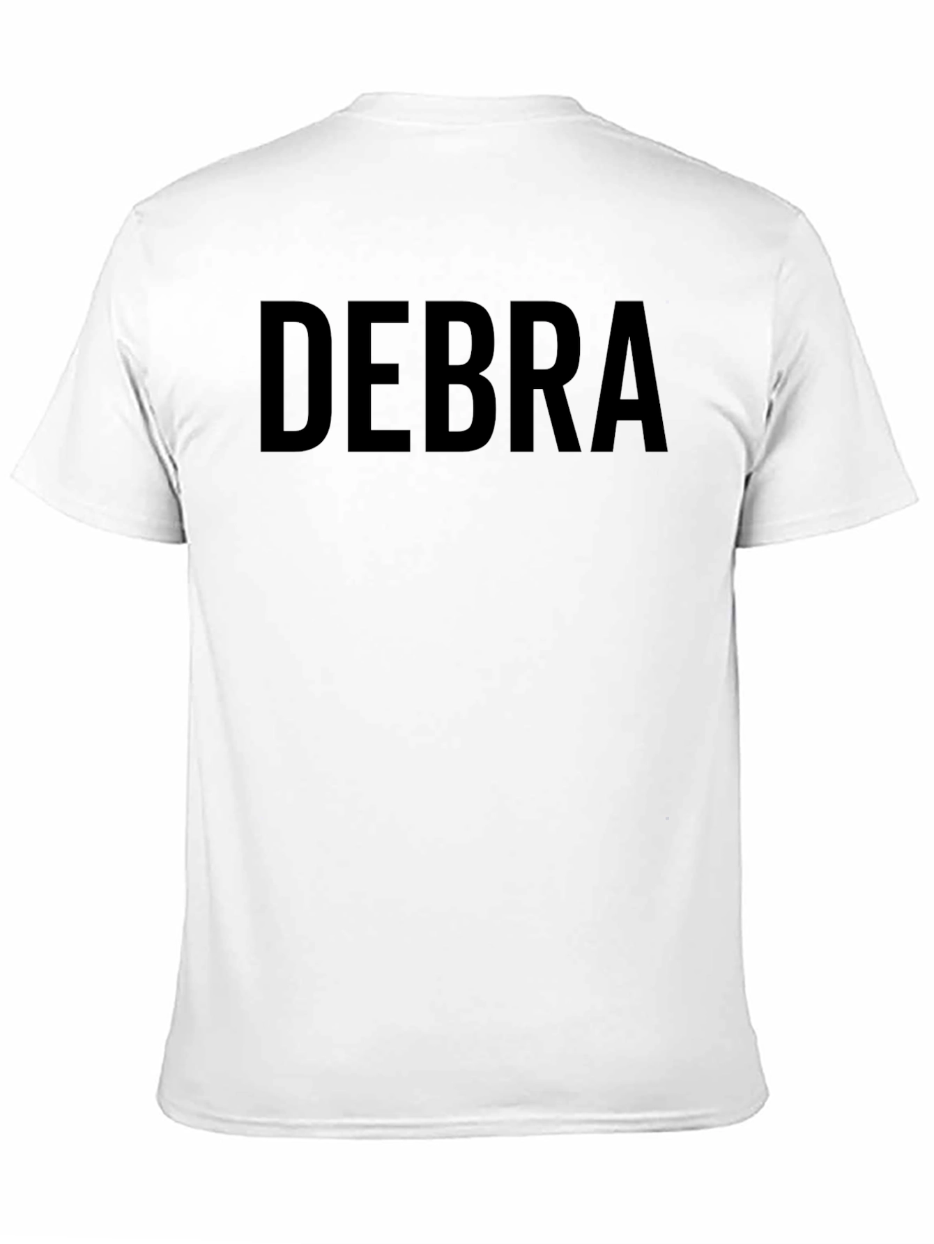 Debra T-Shirt - Black Crew Neck Tee