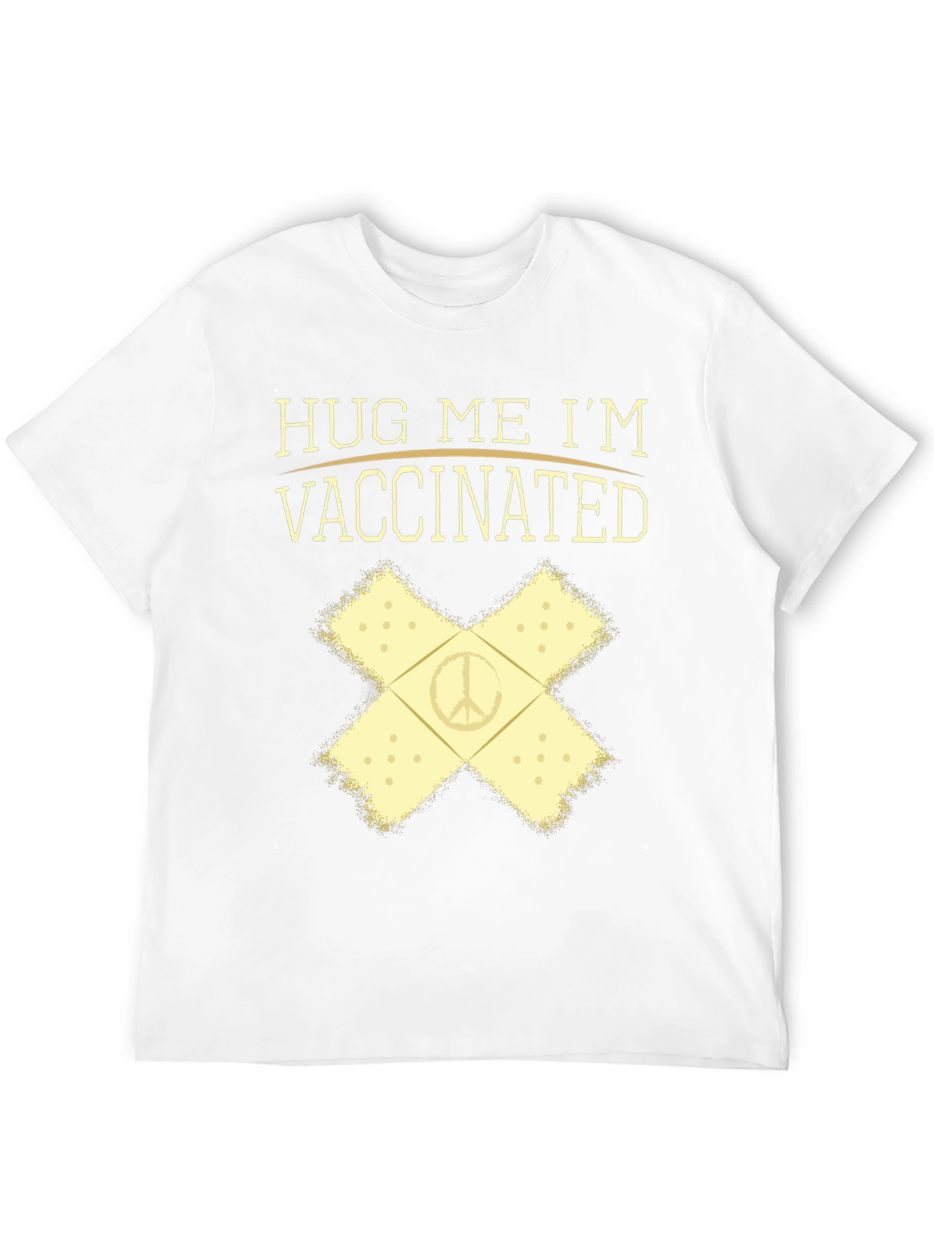 Vaccinated Peace Sign T-Shirt