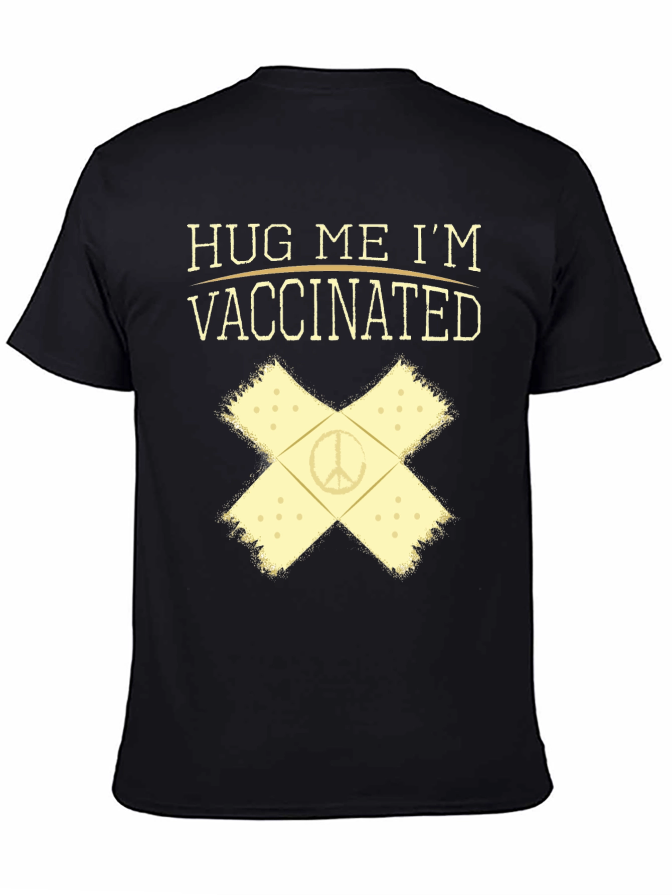 Vaccinated Peace Sign T-Shirt