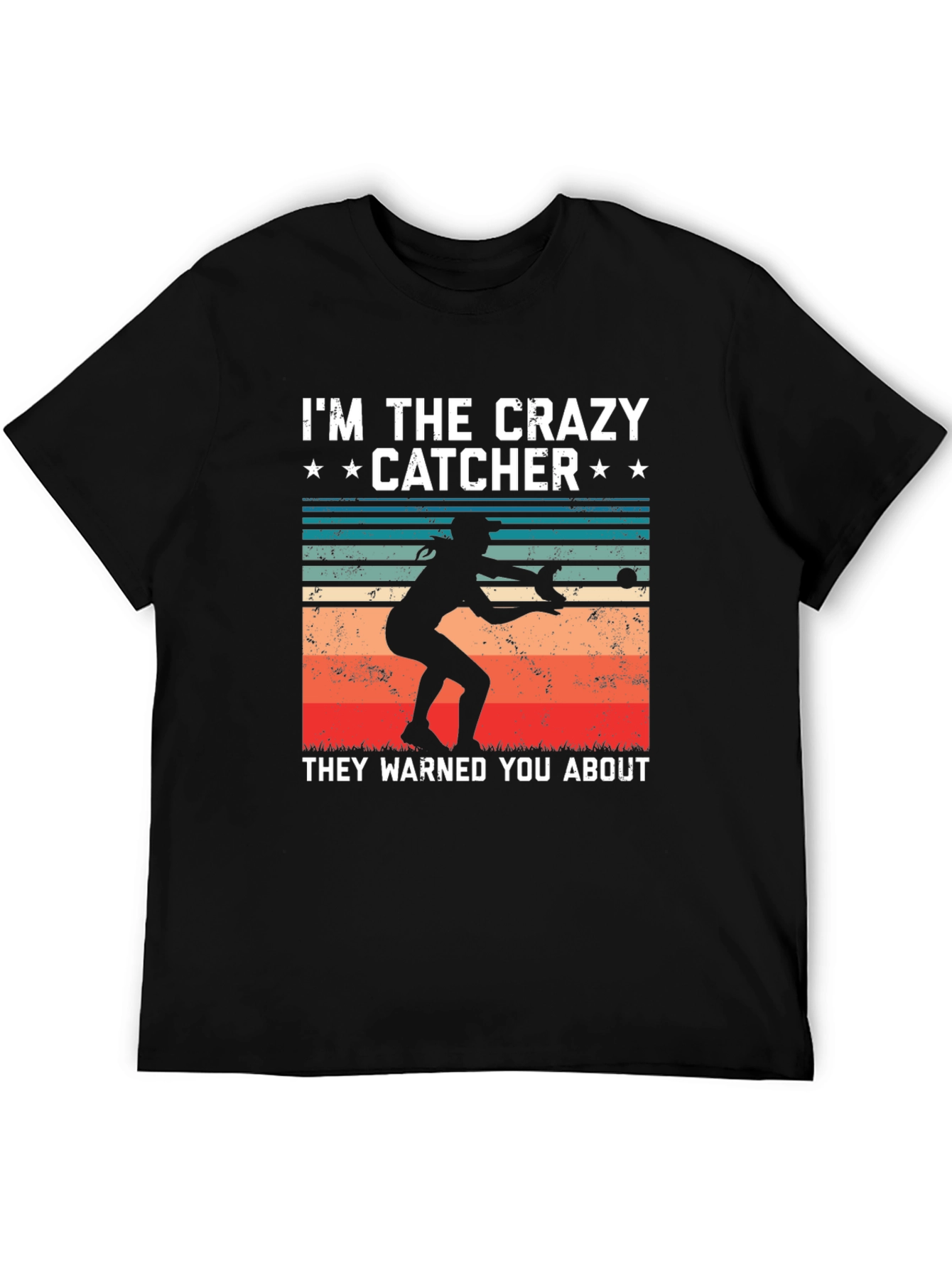 Crazy Catcher Graphic T-Shirt