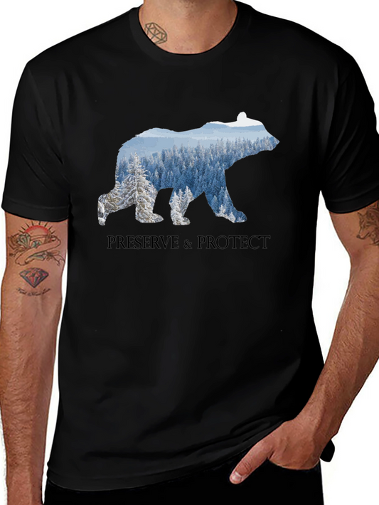 Preserve & Protect Bear Graphic Tee