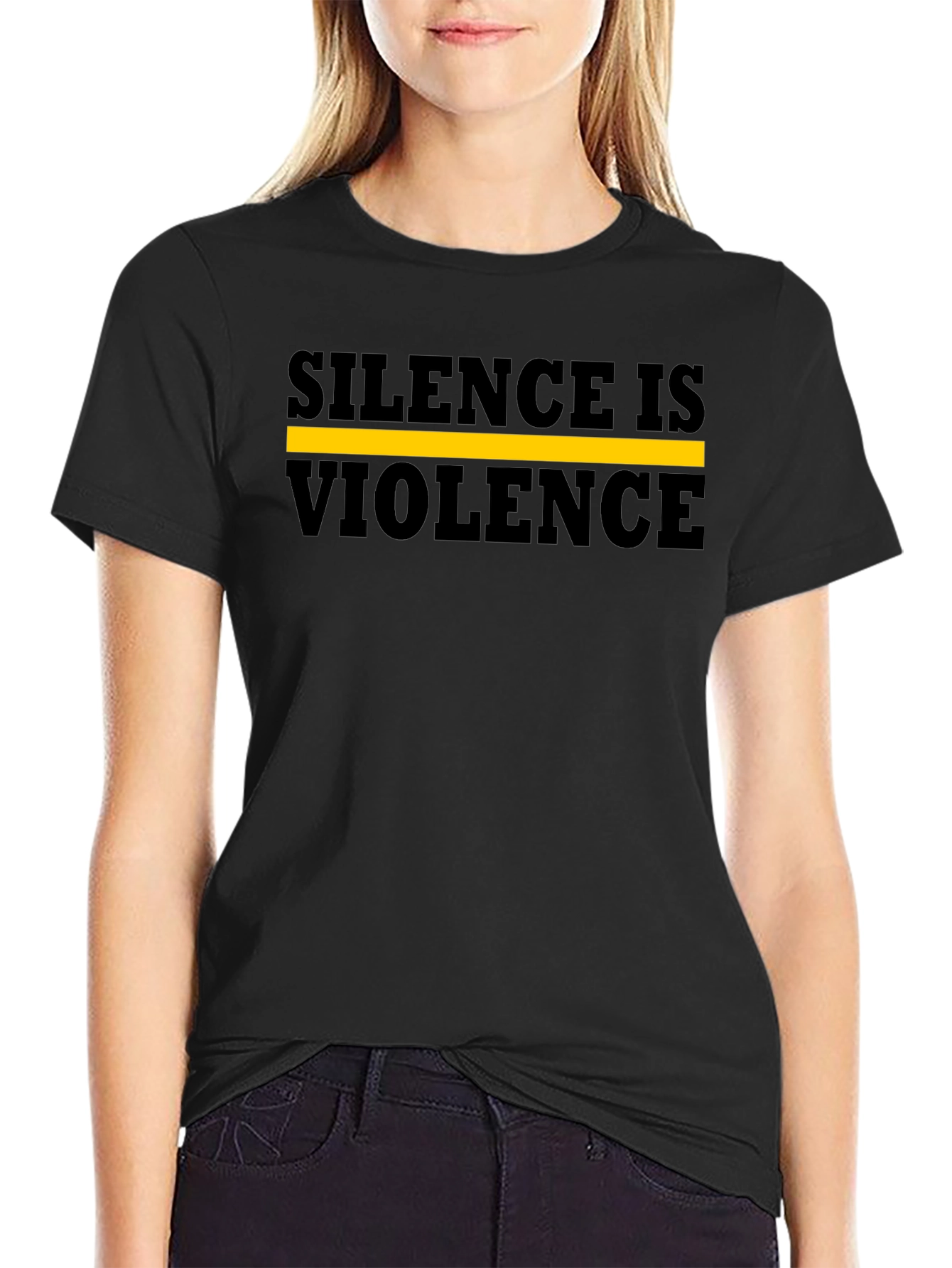 Silence is Violence Graphic T-Shirt