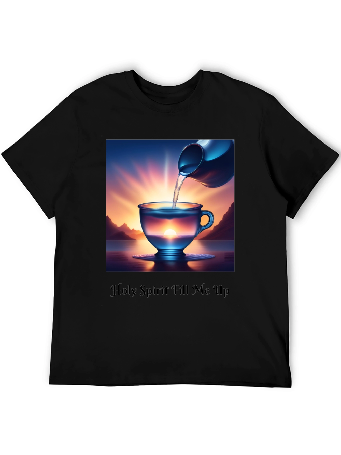 Holy Spirit Fill Me Up Christian T-Shirt